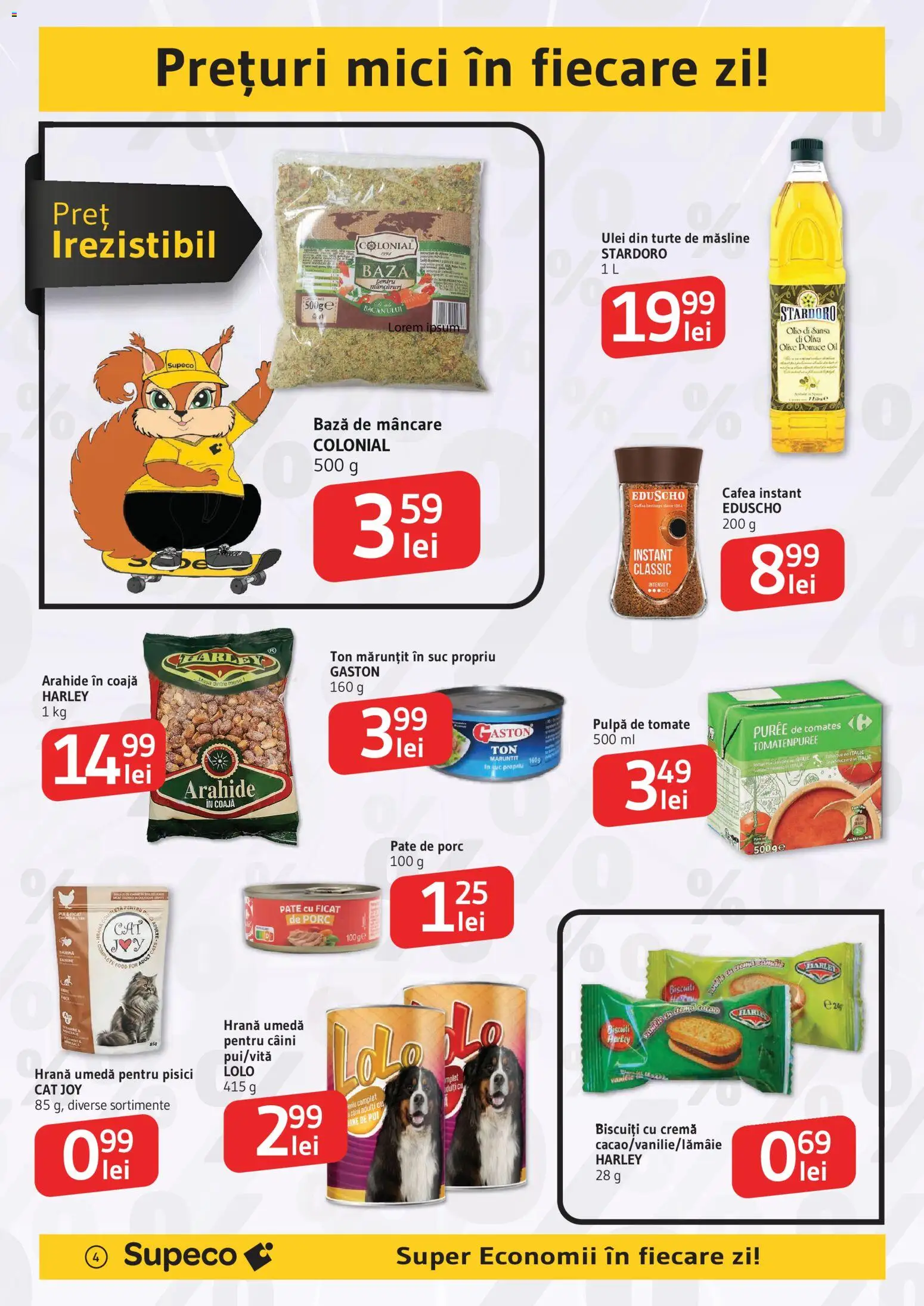 Catalog Supeco 15 - 27 Ianuarie 2026 | Pagina 4 | Produse: Măsline, Cremă, Ulei, Cafea