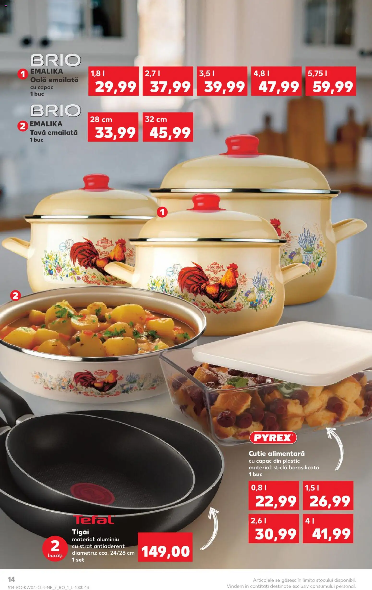 Catalog Kaufland 21 - 26 Ianuarie 2026 | Pagina 14 | Produse: Oală, Cutie