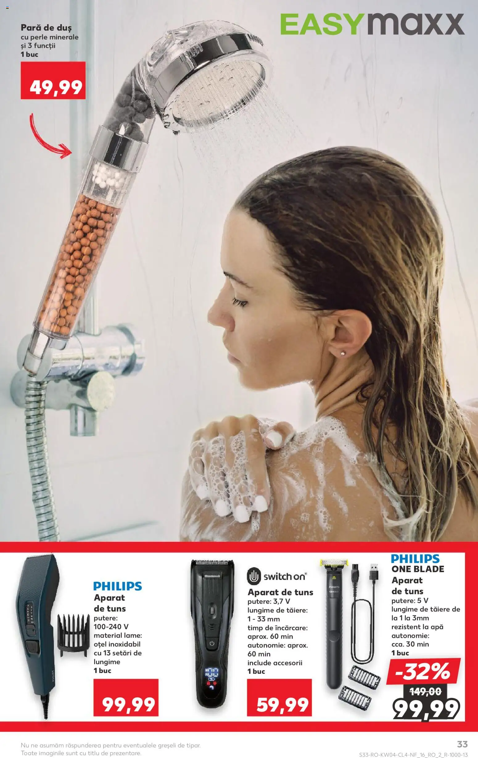 Catalog Kaufland 21 - 26 Ianuarie 2026 | Pagina 33 | Produse: Enginar, Akrilik boya, Duș, Apă