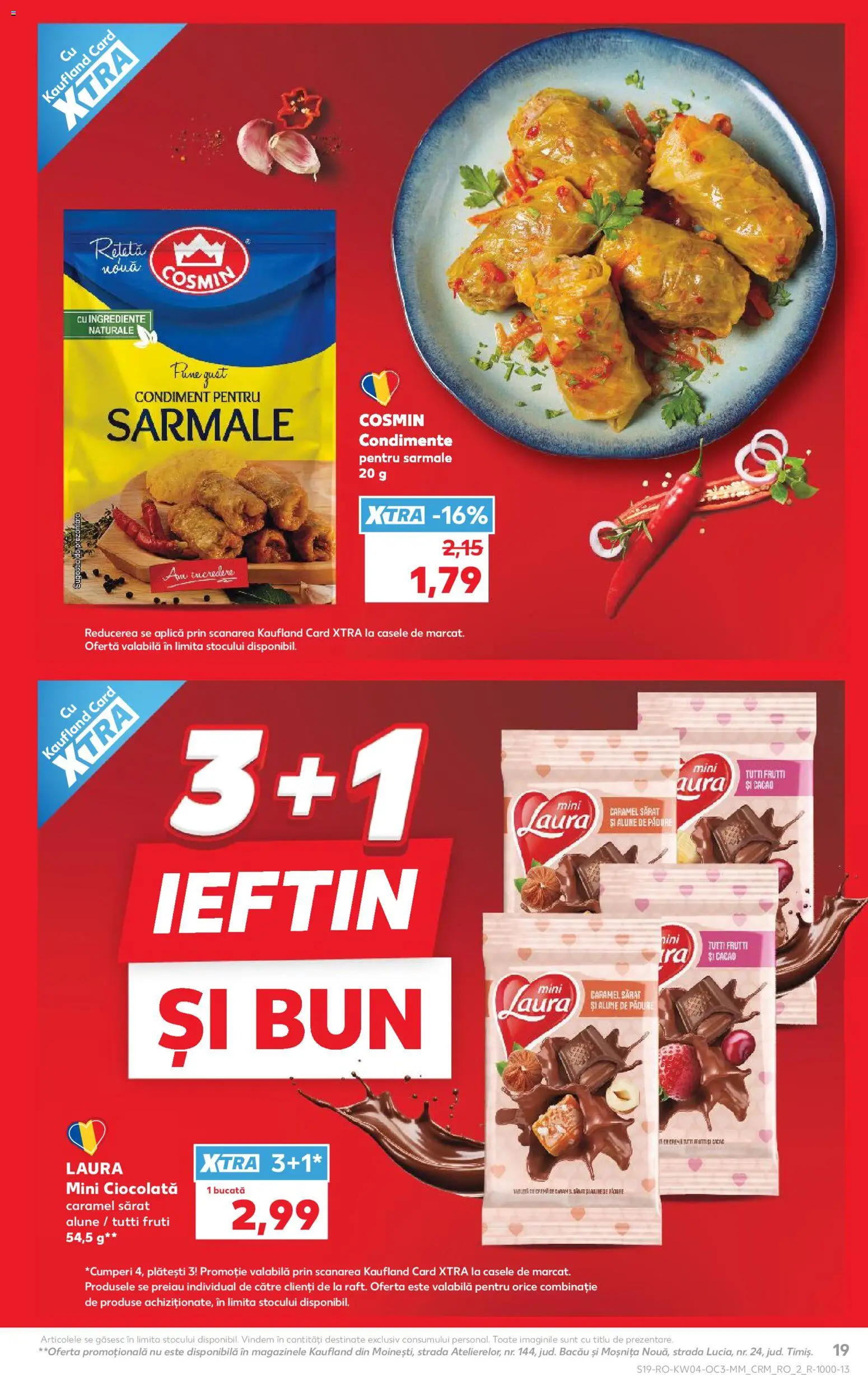 Catalog Kaufland 21 - 26 Ianuarie 2026 | Pagina 19 | Produse: Alune, Ciocolată, Cacao, Condimente