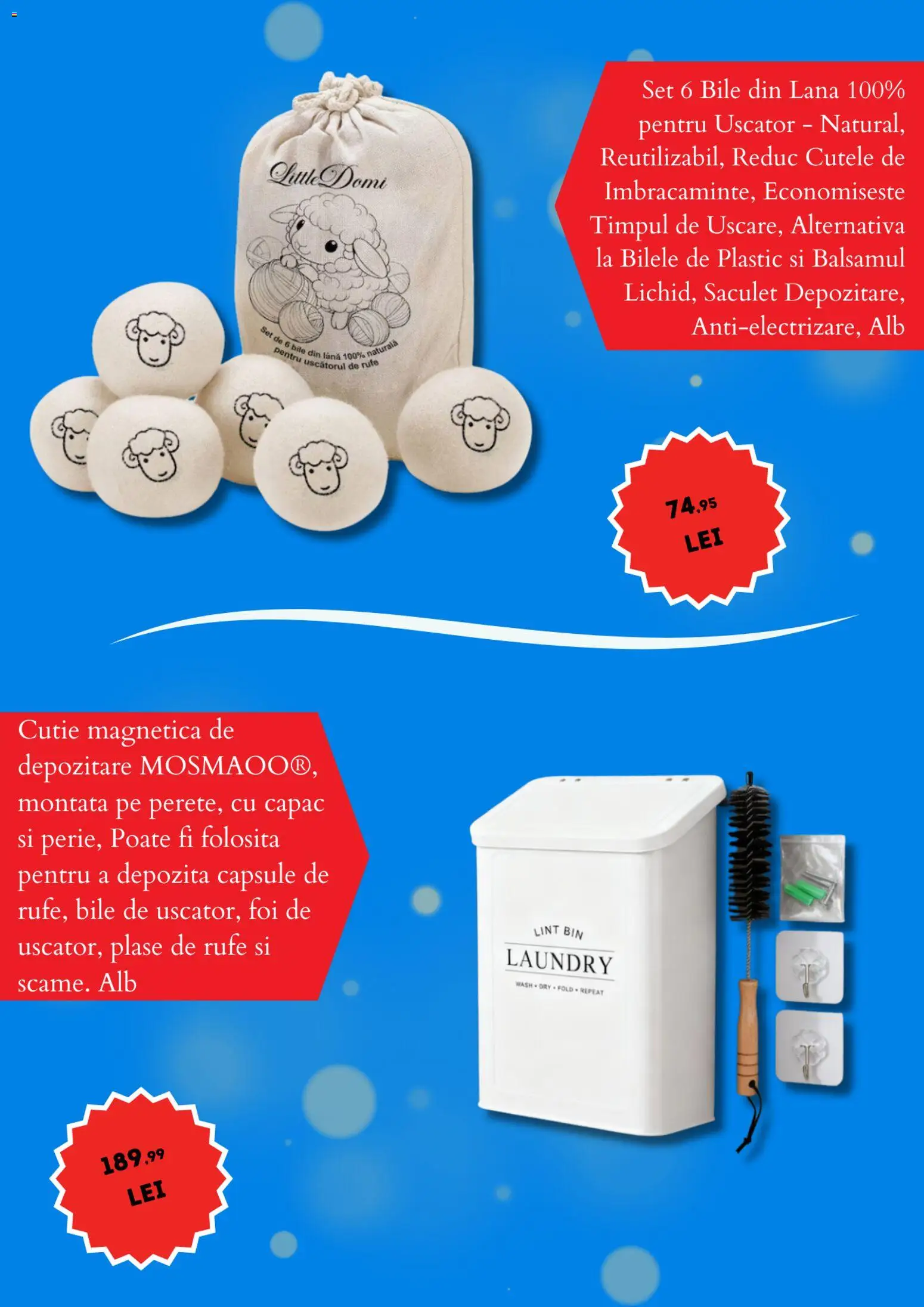Catalog eMag 16 - 30 Ianuarie 2026 | Pagina 3 | Produse: Uscător, Cutie