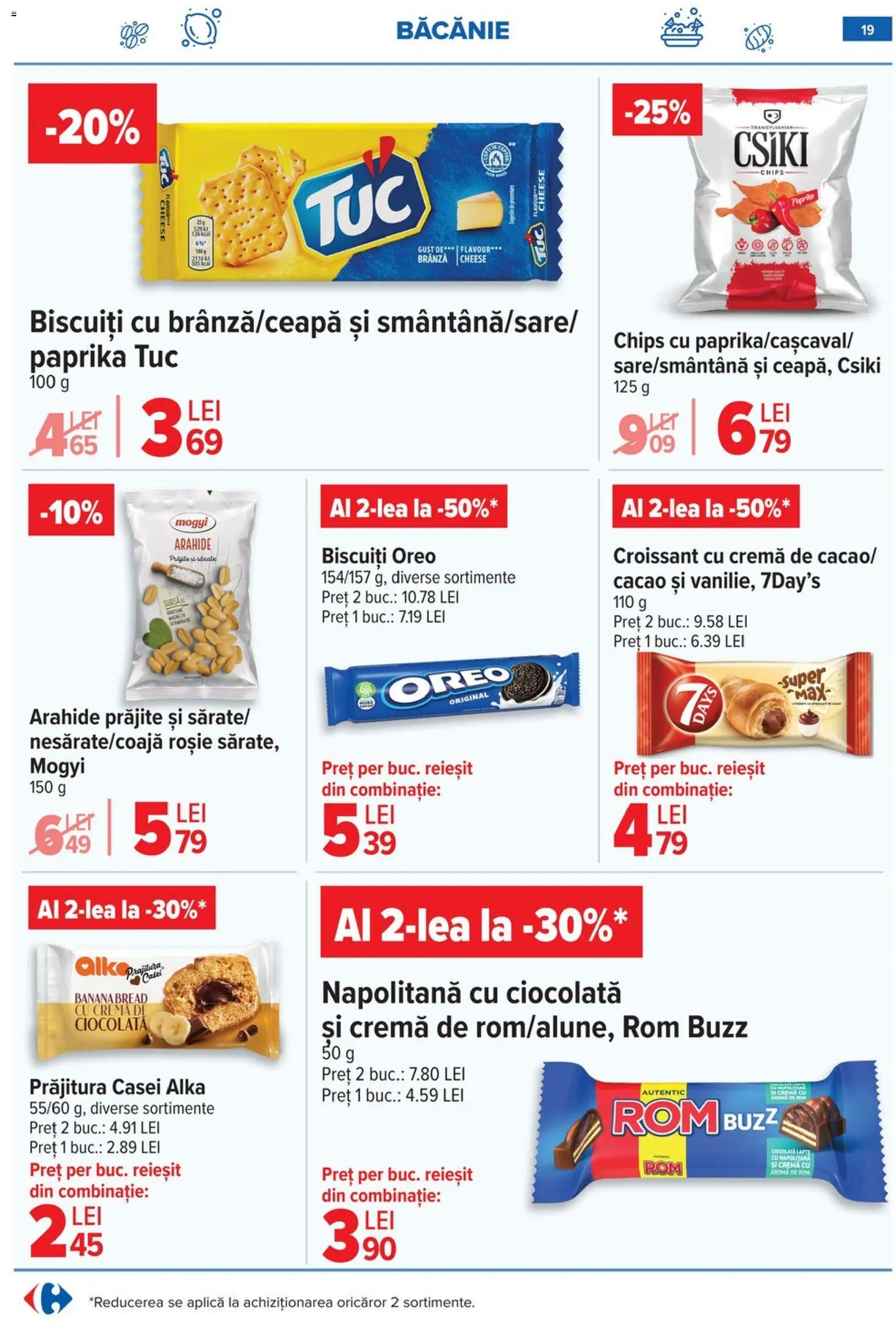 Catalog Carrefour 21 - 26 Ianuarie 2026 | Pagina 19 | Produse: Brânză, Ciocolată, Rom, Biscuiți