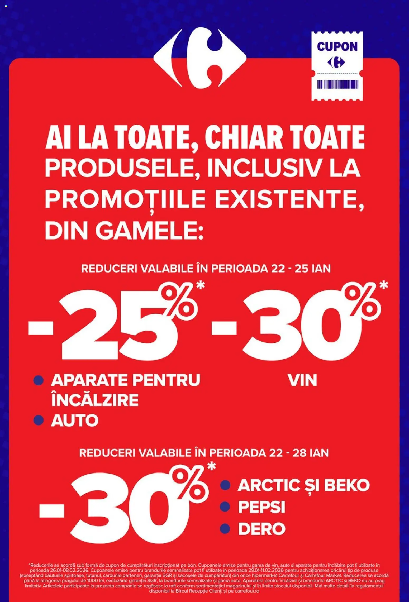 Catalog Carrefour 21 - 26 Ianuarie 2026 | Pagina 2 | Produse: Raft