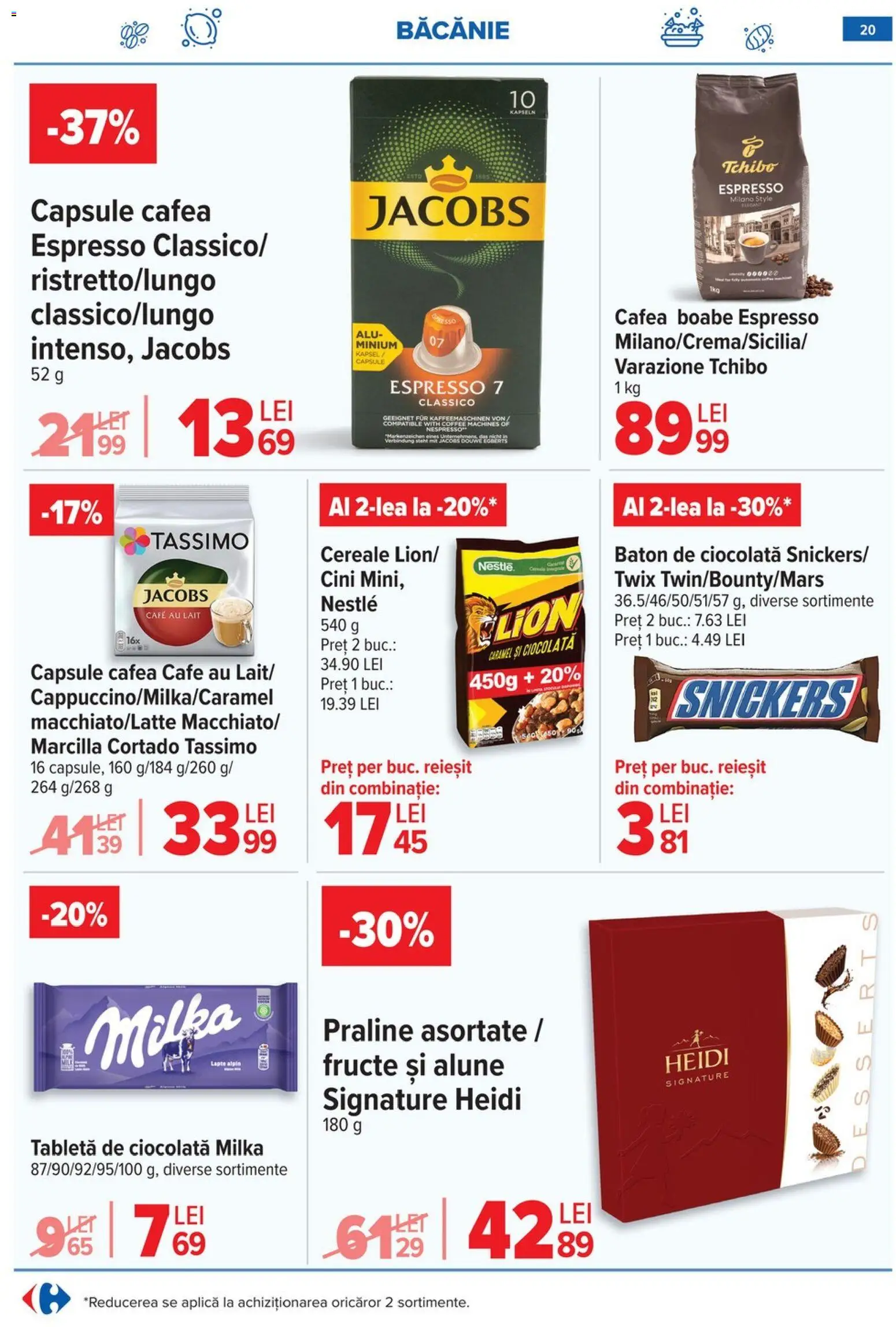 Catalog Carrefour 21 - 26 Ianuarie 2026 | Pagina 20 | Produse: Tabletă, Köpek çiti, Cafea, Fructe