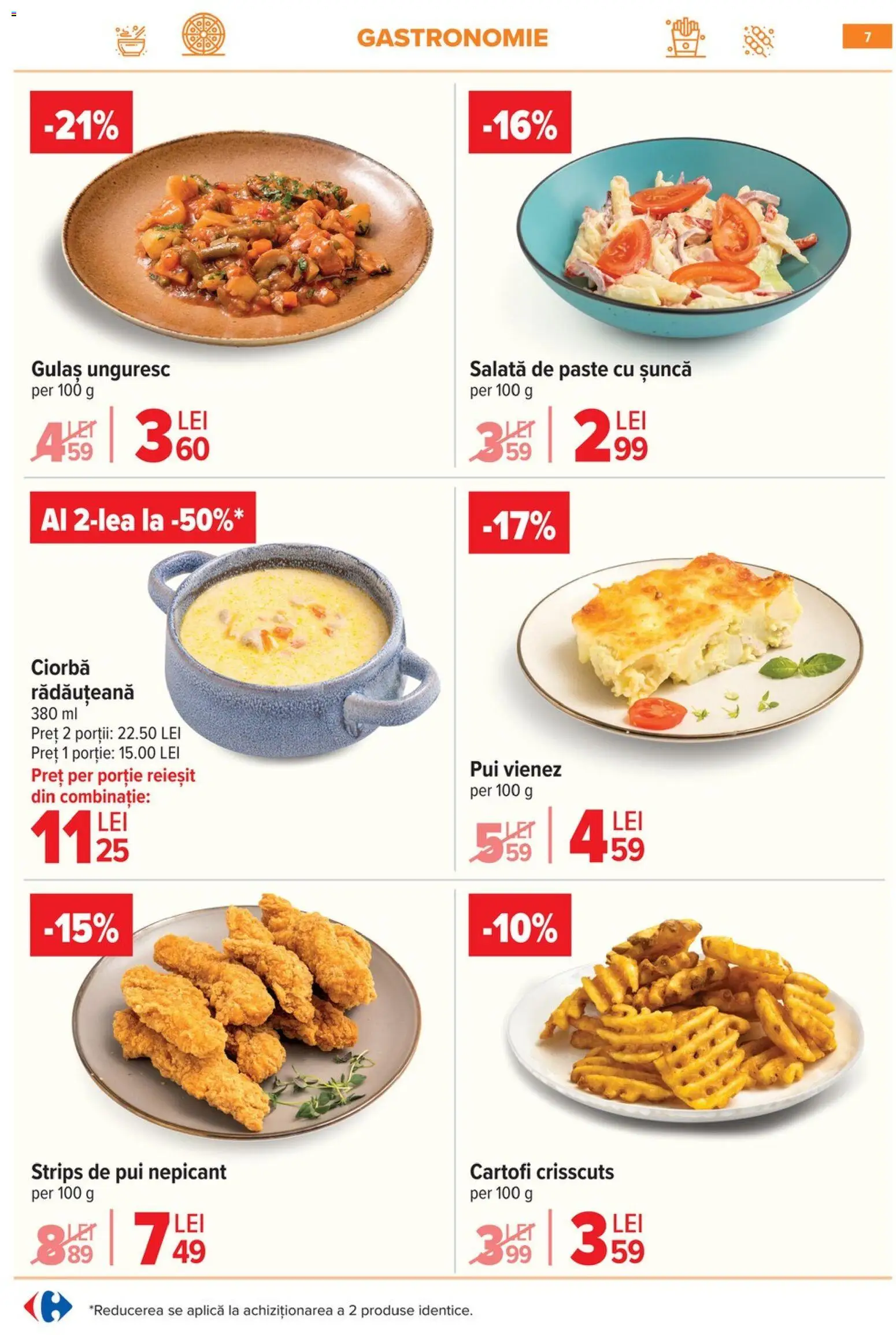 Catalog Carrefour 21 - 26 Ianuarie 2026 | Pagina 7 | Produse: Hacıyatmaz Kedi Oyuncağı, Șuncă, Gulaș, Cartofi