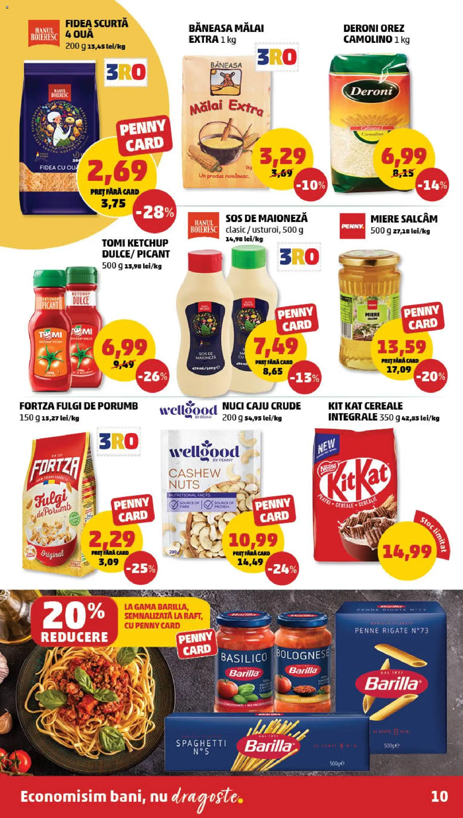 Catalog PENNY Market 21 - 26 Ianuarie 2026 | Pagina 10 | Produse: Noodles, Mălai, Fulgi, Sos