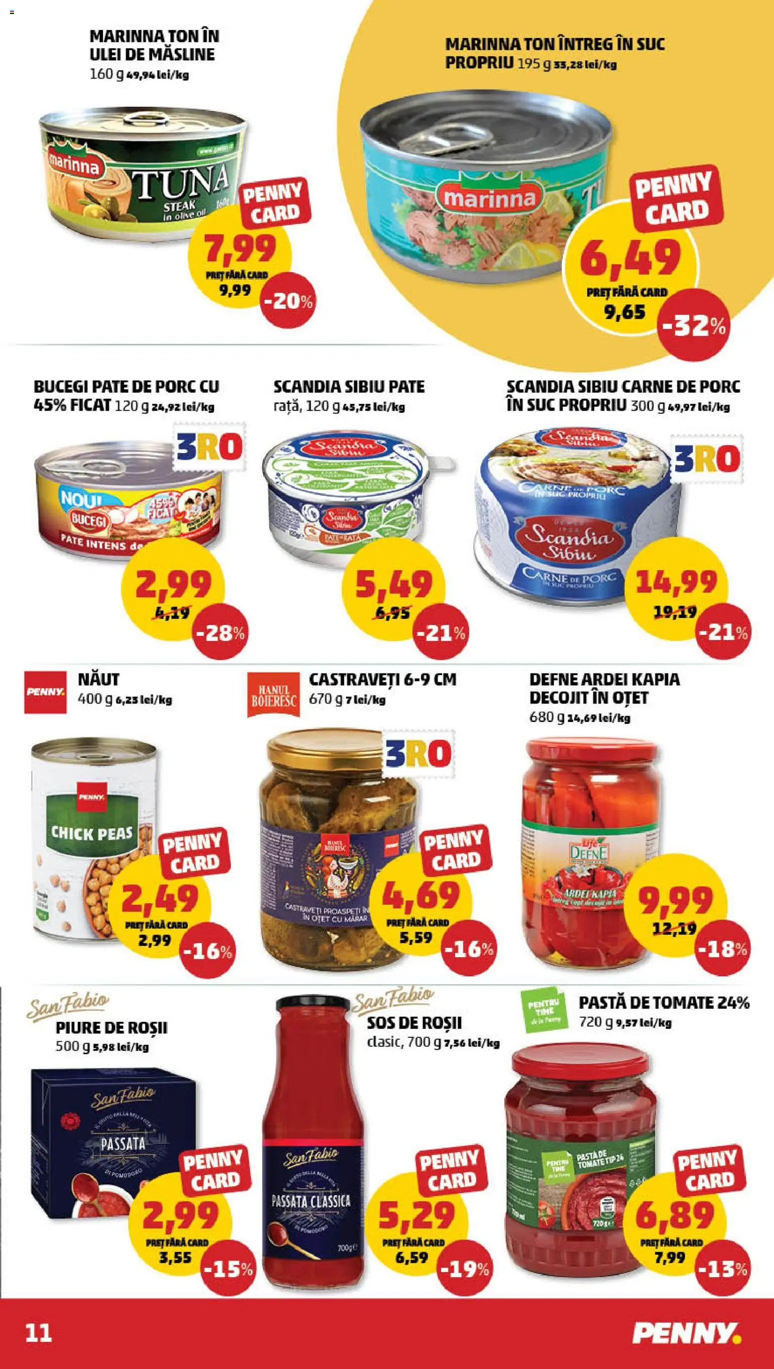 Catalog PENNY Market 21 - 26 Ianuarie 2026 | Pagina 11 | Produse: Brokoli, Suc, Roșii, Sos