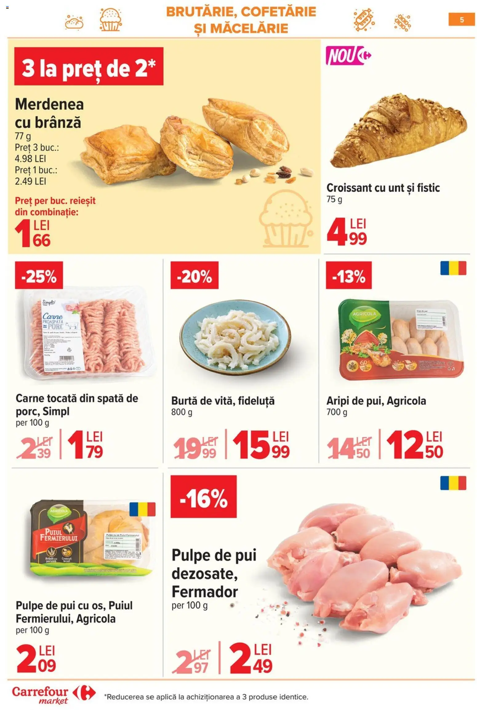 Catalog Carrefour 21 - 26 Ianuarie 2026 | Pagina 5 | Produse: Hacıyatmaz Kedi Oyuncağı, Brânză, Fistic, Carne tocată
