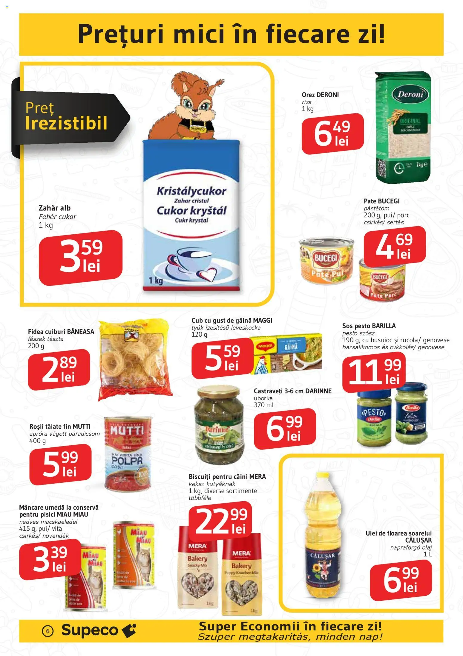 Catalog Supeco 22 Ianuarie - 3 Februarie 2026 | Pagina 6 | Produse: Pate, Biscuiți, Bant, Zahăr