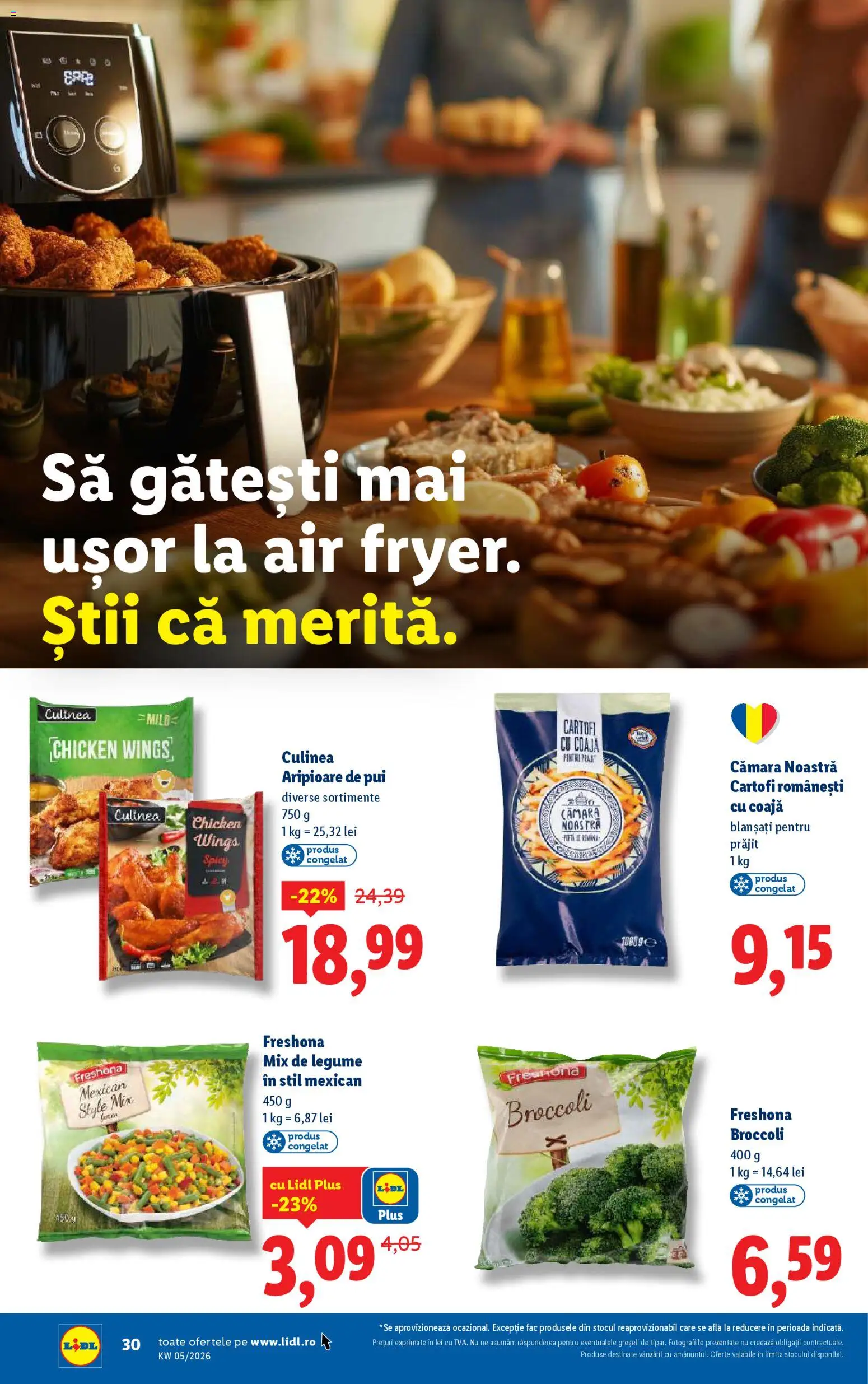 Catalog LIDL 26 - 31 Ianuarie 2026 | Pagina 30 | Produse: Delgeç, Hacıyatmaz Kedi Oyuncağı, Cartofi, Legume