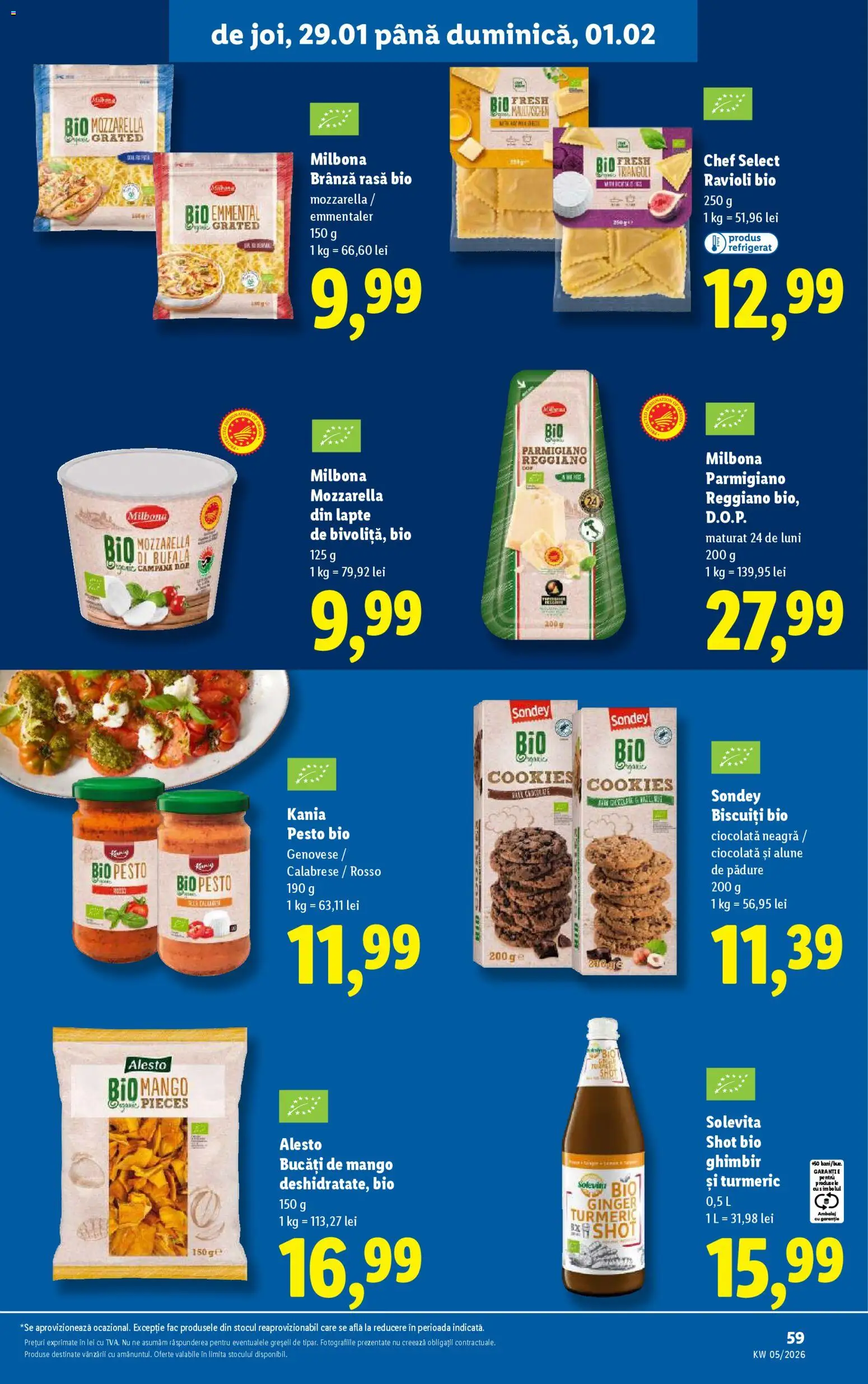 Catalog LIDL 26 - 31 Ianuarie 2026 | Pagina 59 | Produse: Şerit ödül, Lapte, Brânză, Ciocolată