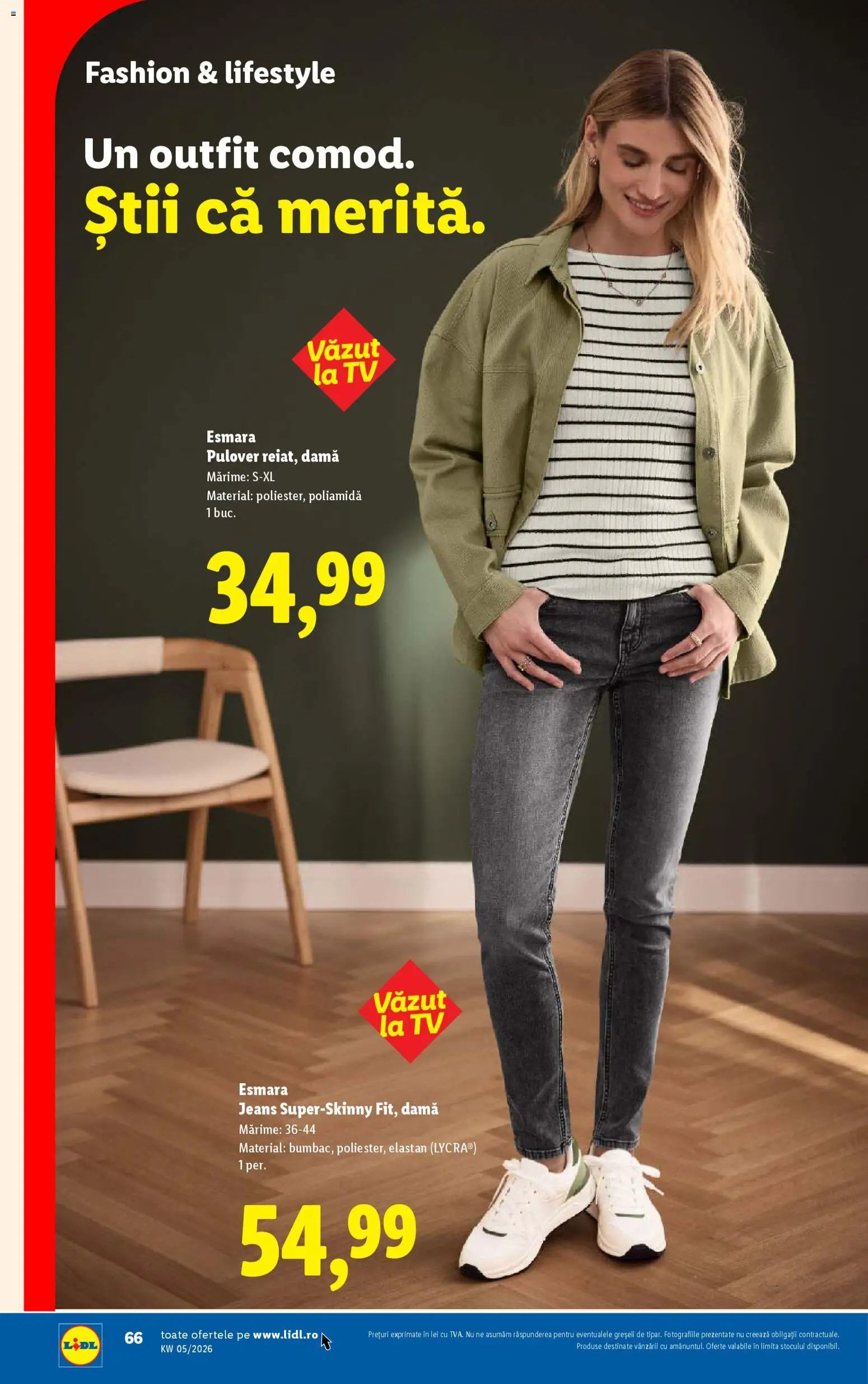 Catalog LIDL 26 - 31 Ianuarie 2026 | Pagina 66 | Produse: Pulover