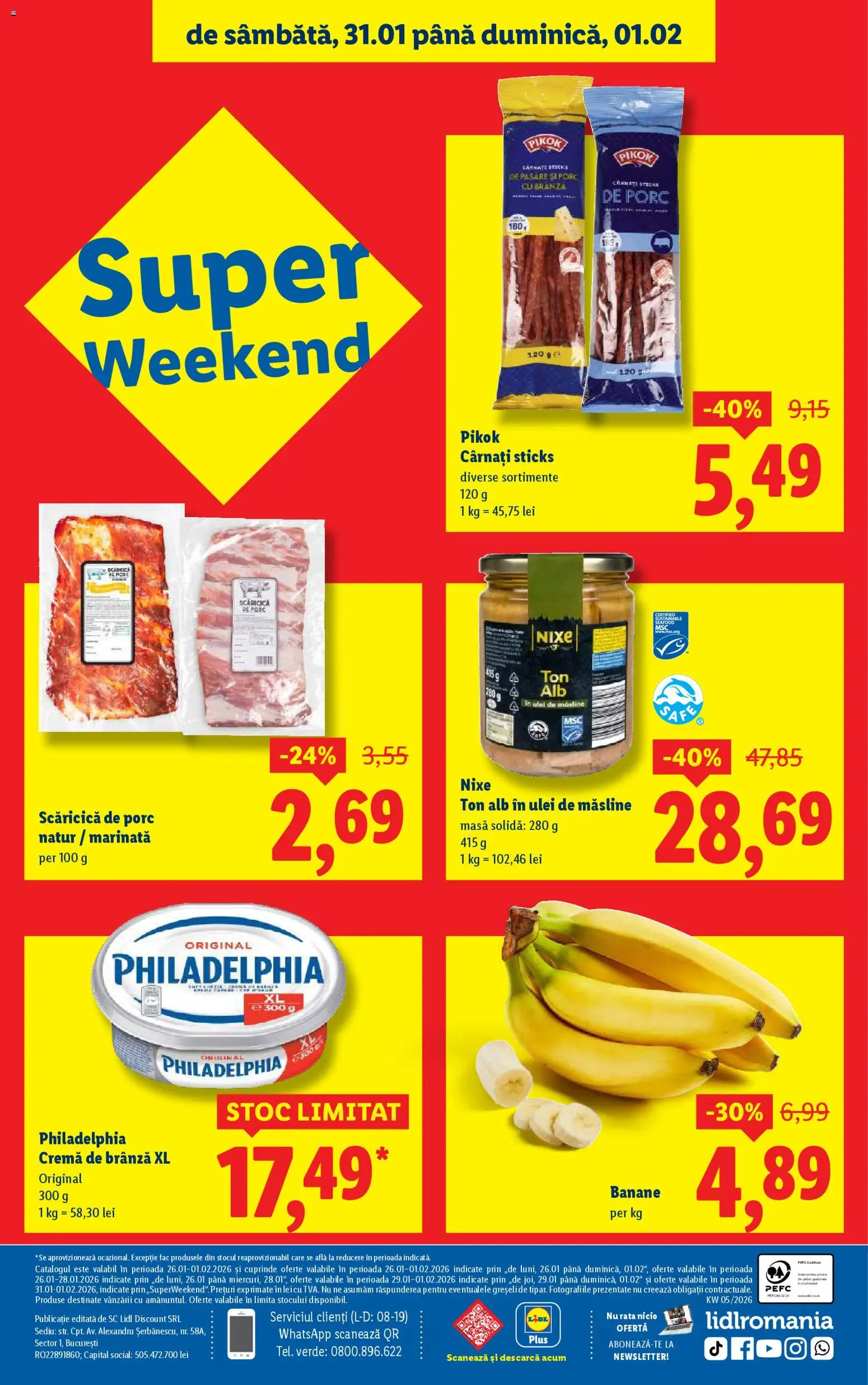 Catalog LIDL 26 - 31 Ianuarie 2026 | Pagina 74 | Produse: Măsline, Rață, Cremă, Cremă de brânză