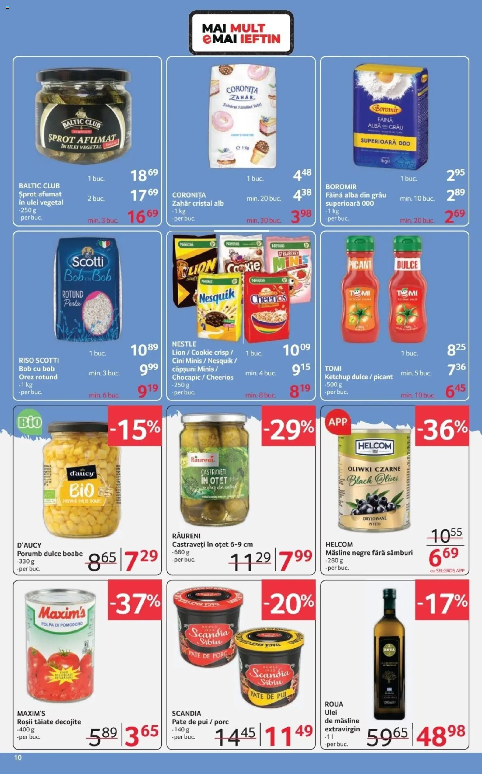 Catalog Selgros 23 Ianuarie - 4 Februarie 2026 | Pagina 10 | Produse: Orez, Căpșuni, Castraveți, Porumb