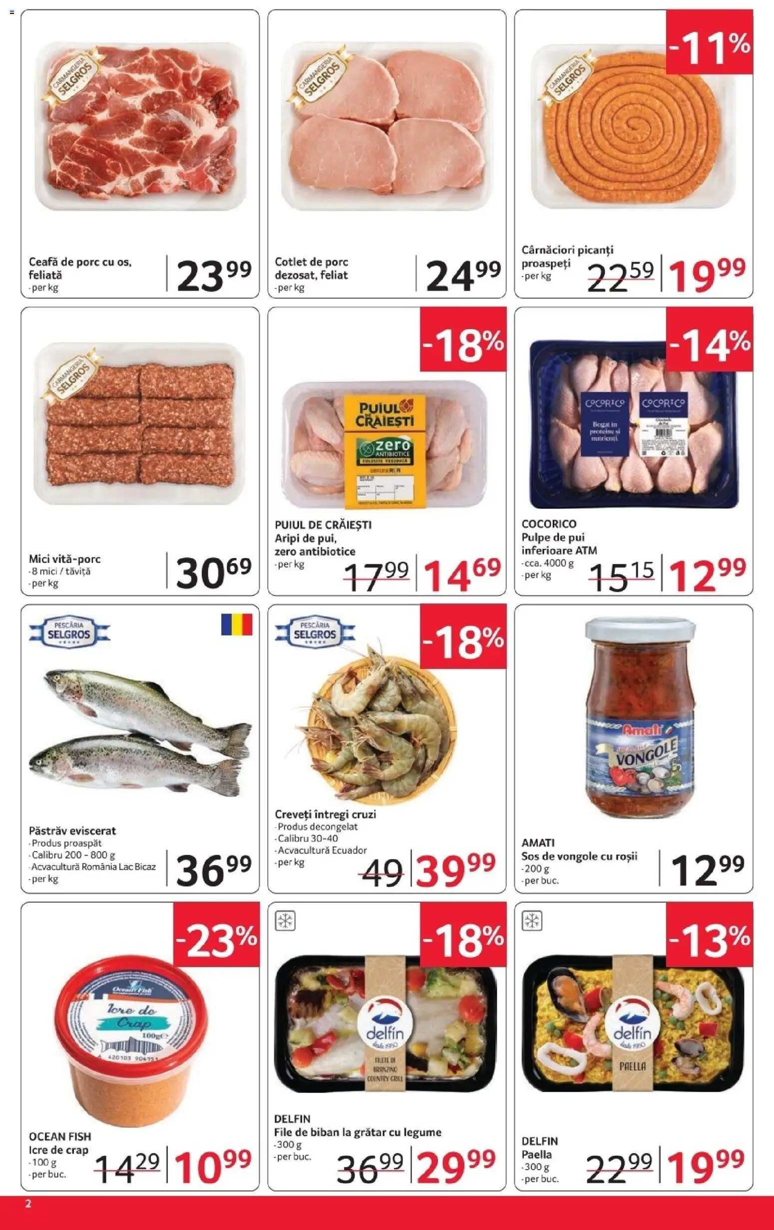 Catalog Selgros 23 Ianuarie - 4 Februarie 2026 | Pagina 2 | Produse: Masaüstü kılıfı, Grătar, Roșii, Sos