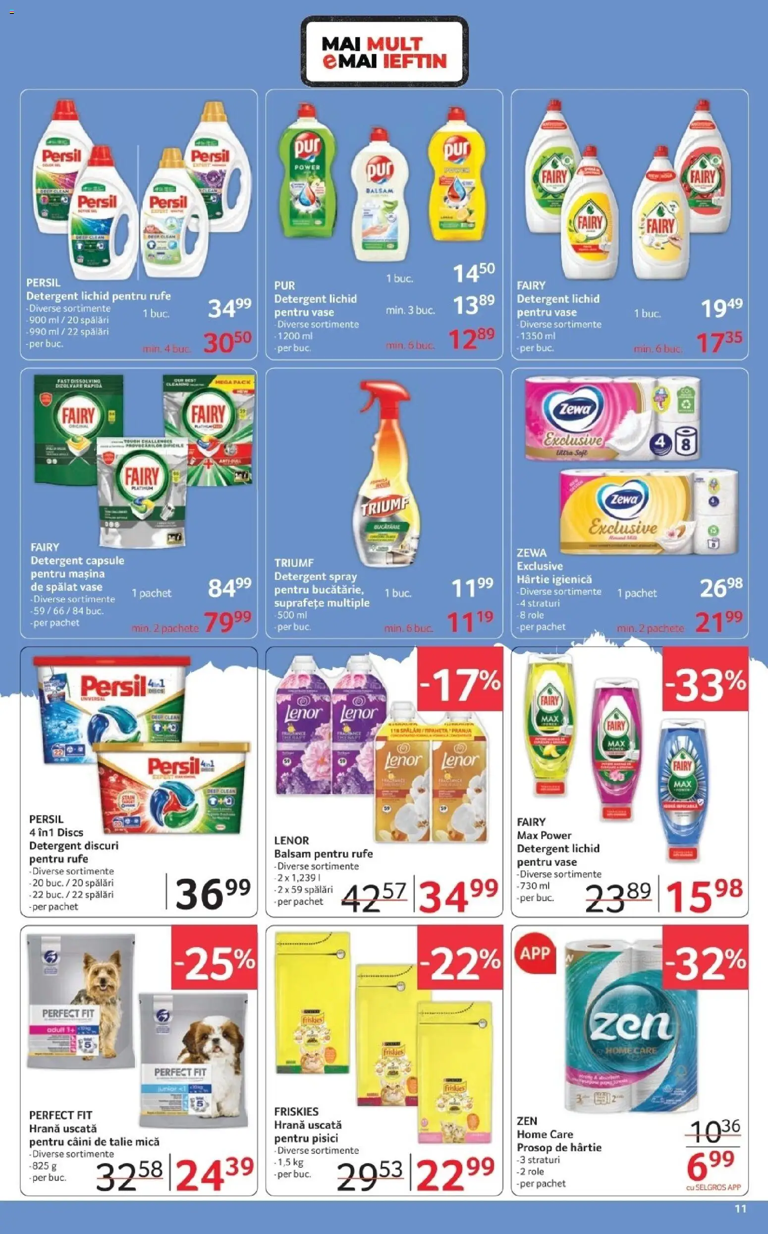 Catalog Selgros 23 Ianuarie - 4 Februarie 2026 | Pagina 11 | Produse: Pomelo, Role, Balsam, Detergent