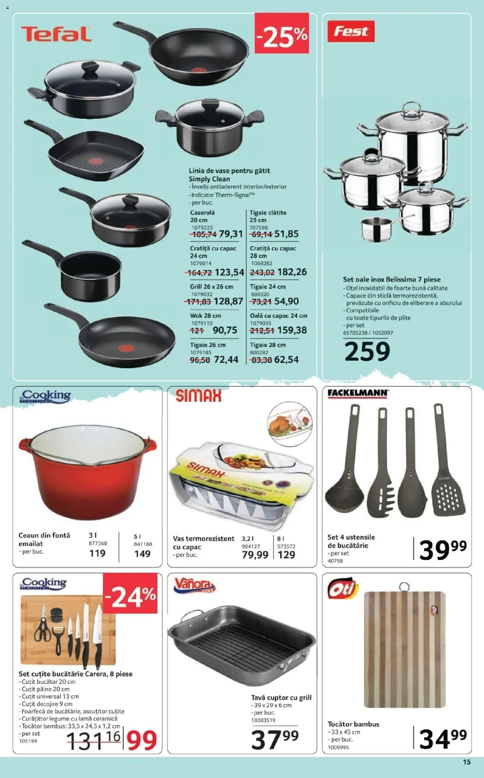 Catalog Selgros 23 Ianuarie - 4 Februarie 2026 | Pagina 15 | Produse: Pomelo, Cuptor, Clătite, Tocător