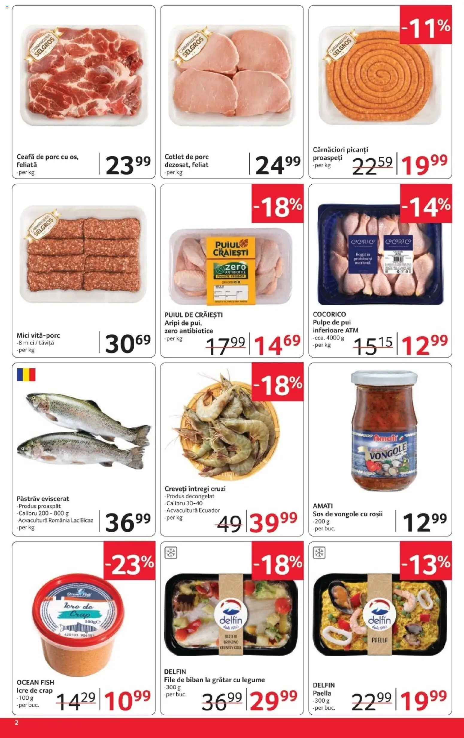 Catalog Selgros 23 Ianuarie - 4 Februarie 2026 | Pagina 2 | Produse: Masaüstü kılıfı, Mici, Legume, Sos