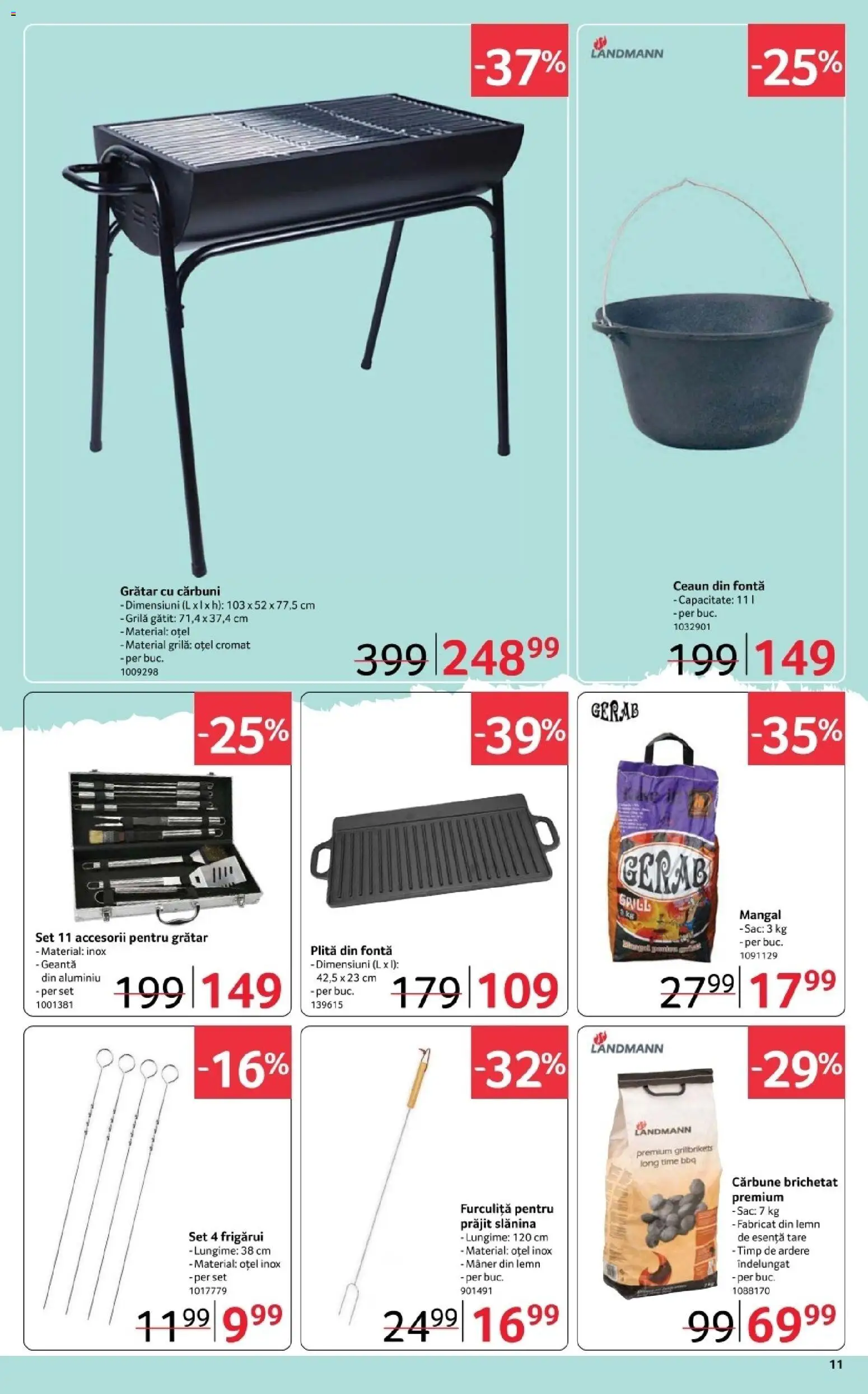 Catalog Selgros 23 Ianuarie - 4 Februarie 2026 | Pagina 11 | Produse: Geantă, Plită, Grătar, Mâner