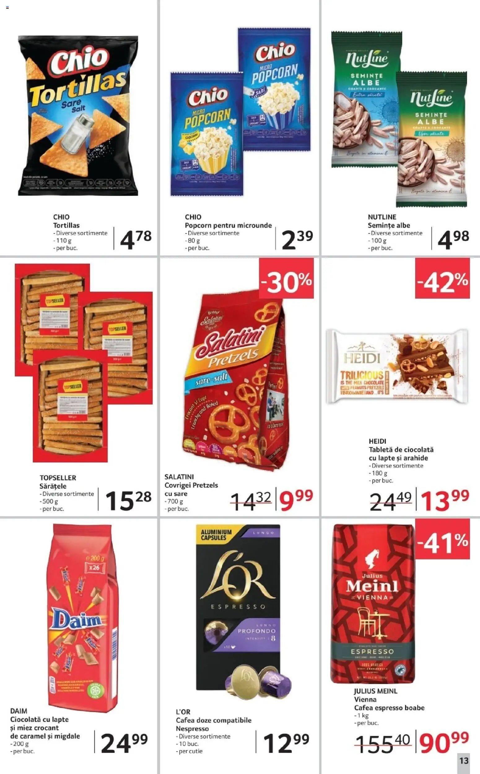 Catalog Selgros 2 - 21 Ianuarie 2026 | Pagina 13 | Produse: Arahide, Cafea, Ciocolată, Sare