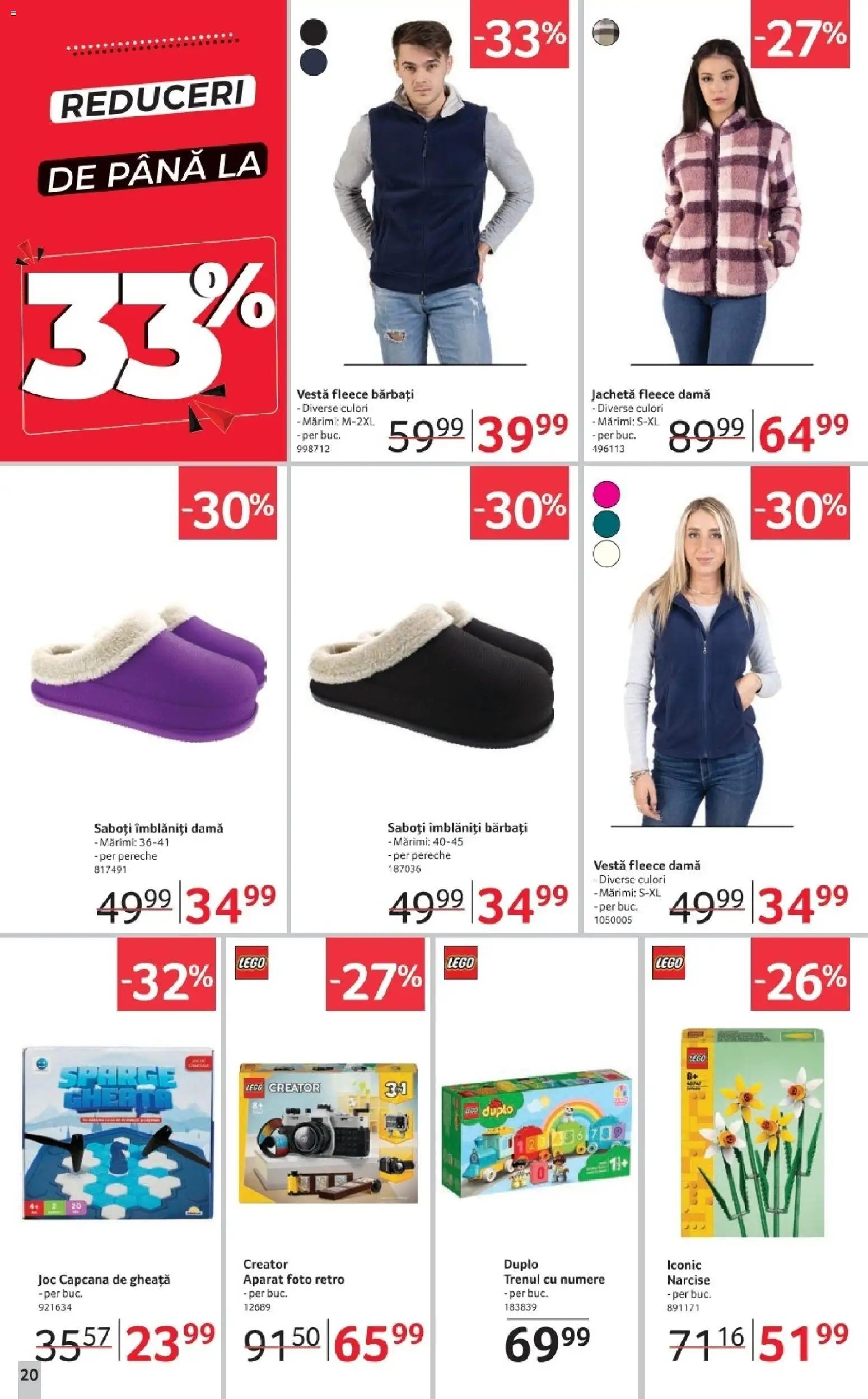 Catalog Selgros 2 - 21 Ianuarie 2026 | Pagina 20 | Produse: Aparat foto, Joc, Jachetă, Vestă