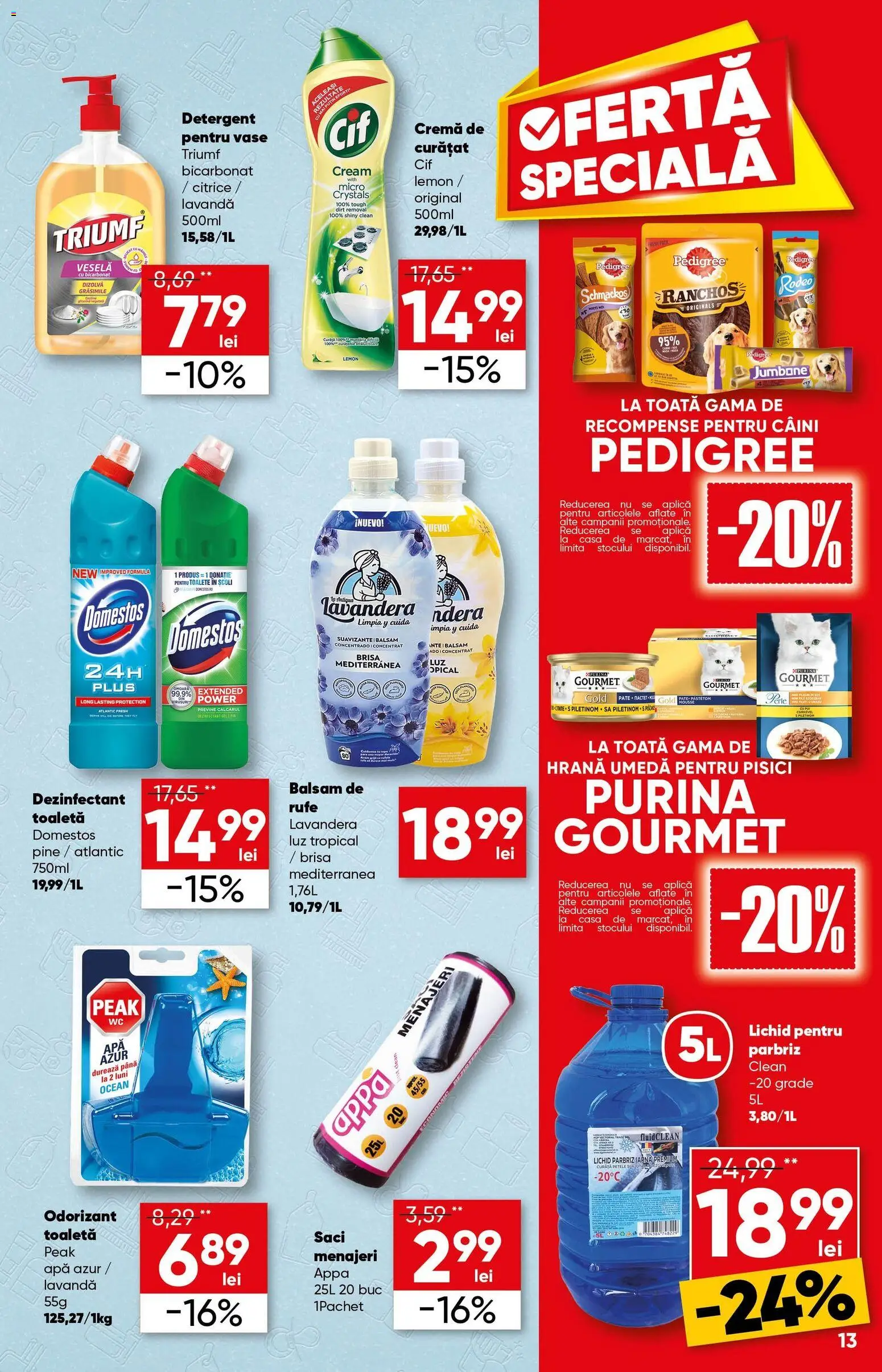 Catalog Profi 21 Ianuarie - 2 Februarie 2026 | Pagina 13 | Produse: Toaletă, Pate, Detergent, Apă