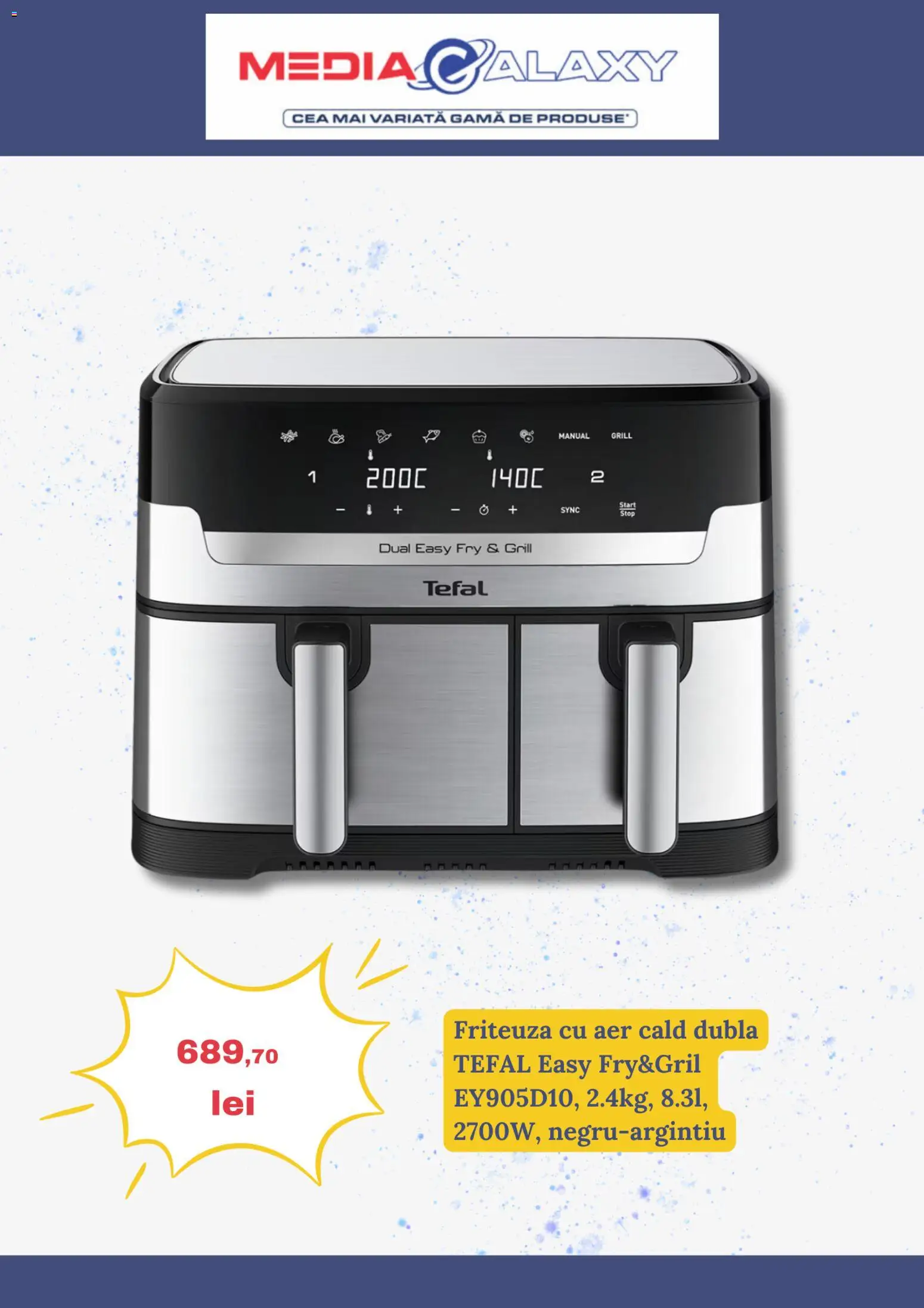 Catalog Media Galaxy 22 - 27 Ianuarie 2026 | Pagina 7 | Produse: Ginseng, Grill, Friteuză