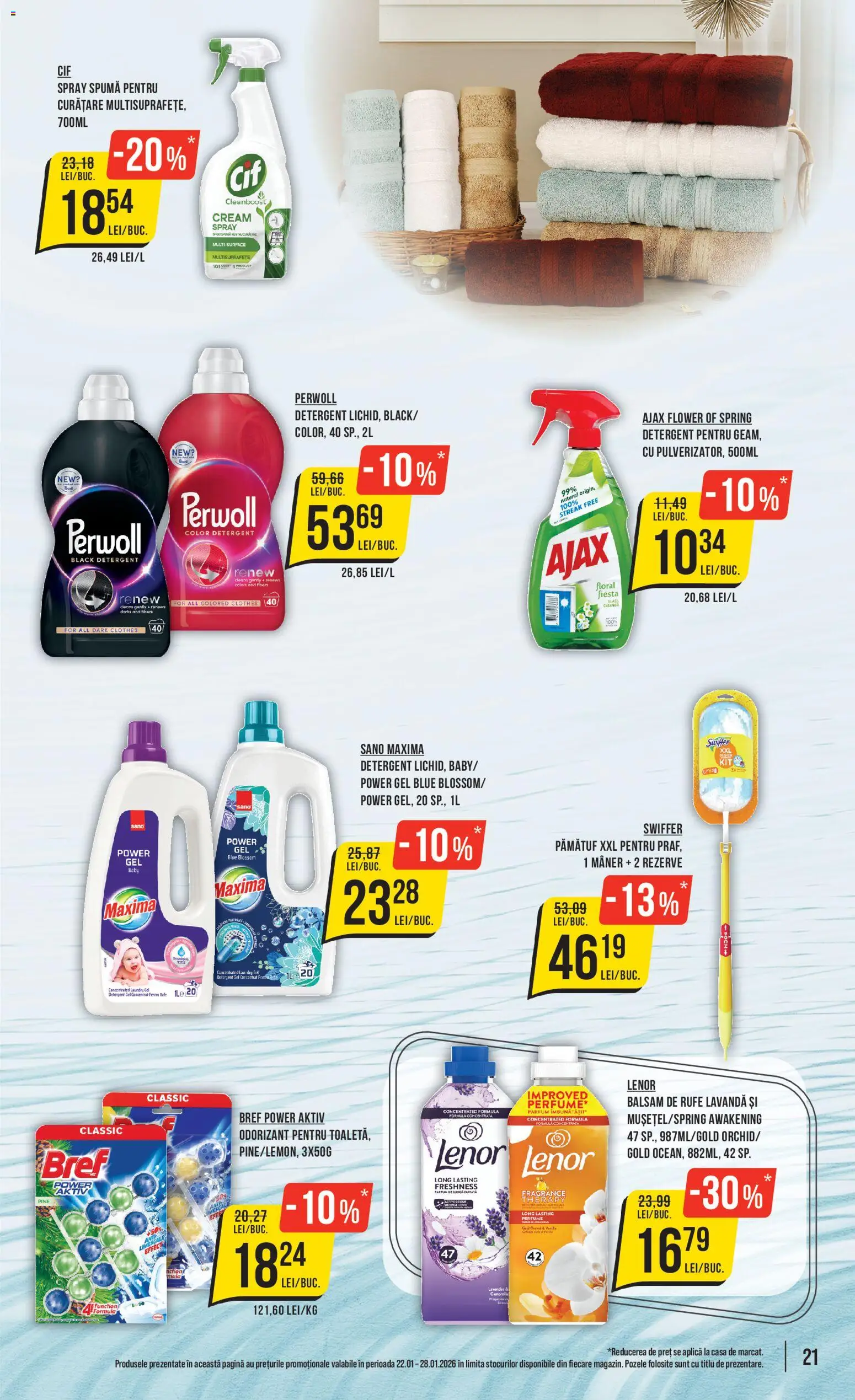 Catalog Mega Image 22 - 27 Ianuarie 2026 | Pagina 21 | Produse: Mâner, Balsam, Detergent, Balsam de rufe