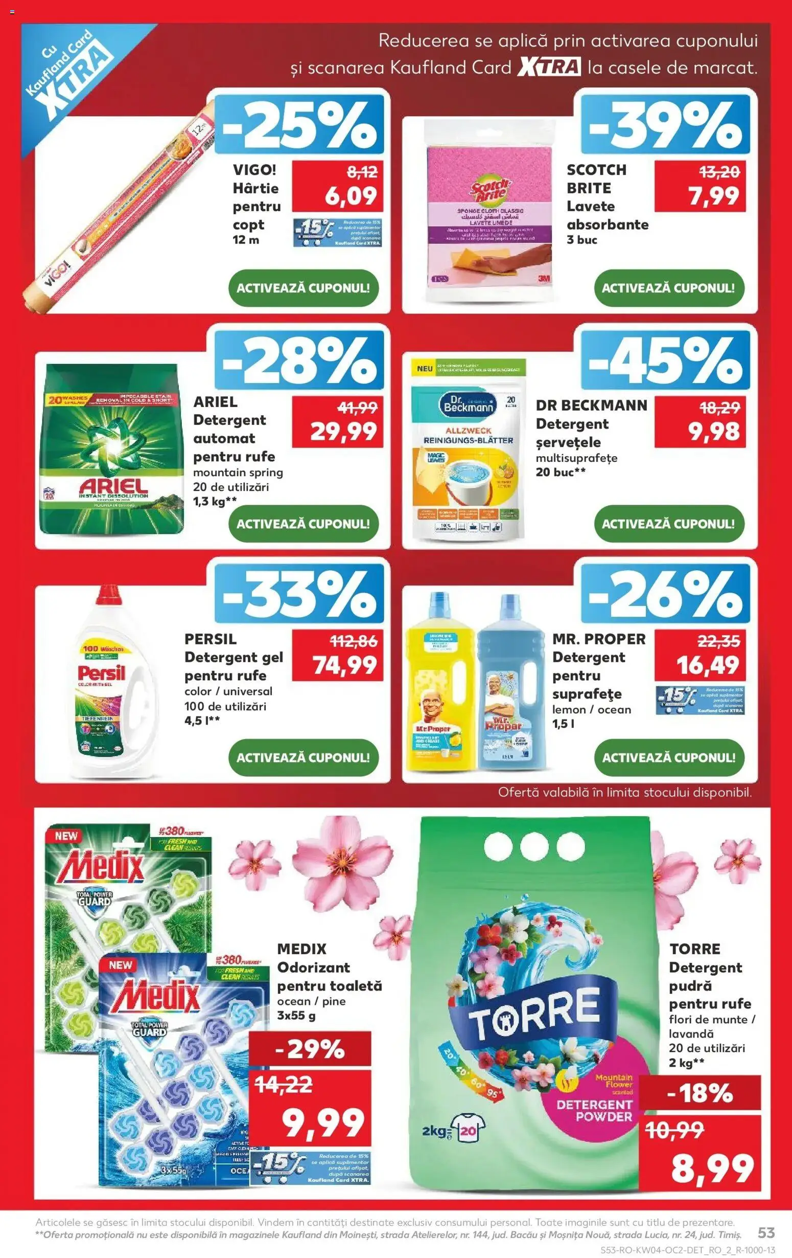 Catalog Kaufland 21 - 26 Ianuarie 2026 | Pagina 53 | Produse: Pomelo, Kedi Ödül Oyuncakları, Toaletă, Detergent