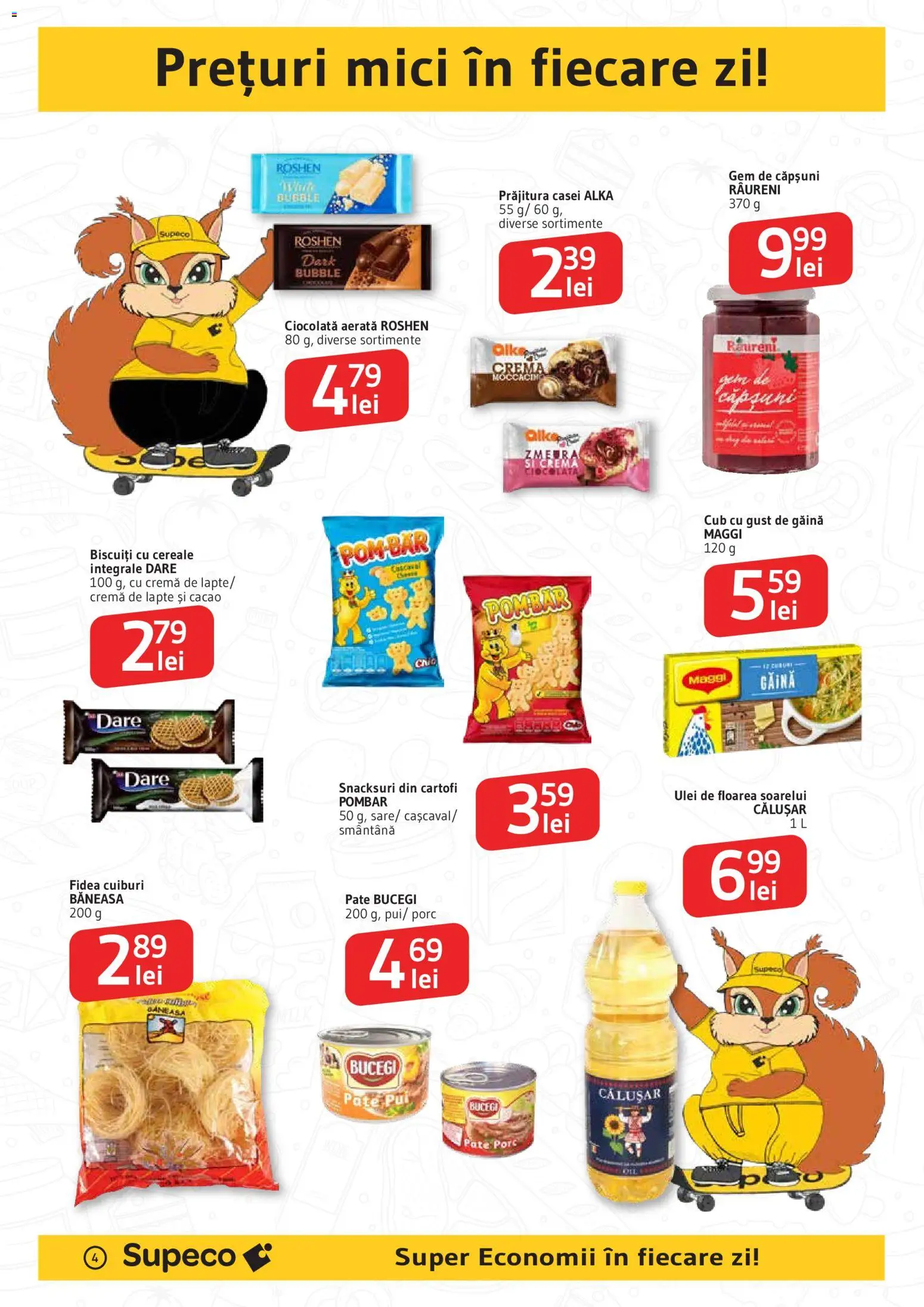 Catalog Supeco 22 Ianuarie - 3 Februarie 2026 | Pagina 4 | Produse: Mici, Ulei, Căpșuni, Biscuiți