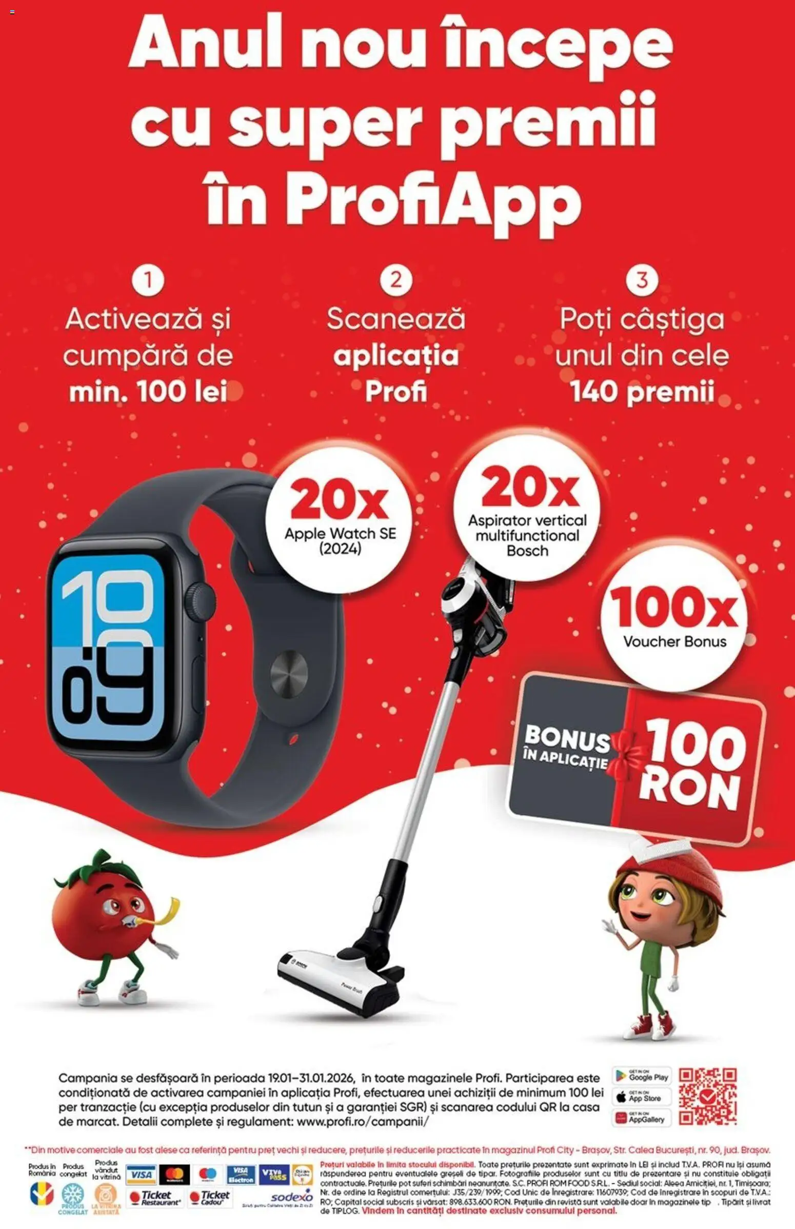 Catalog Profi 21 Ianuarie - 2 Februarie 2026 | Pagina 6 | Produse: Aspirator, Vitrină, Apple, Rom