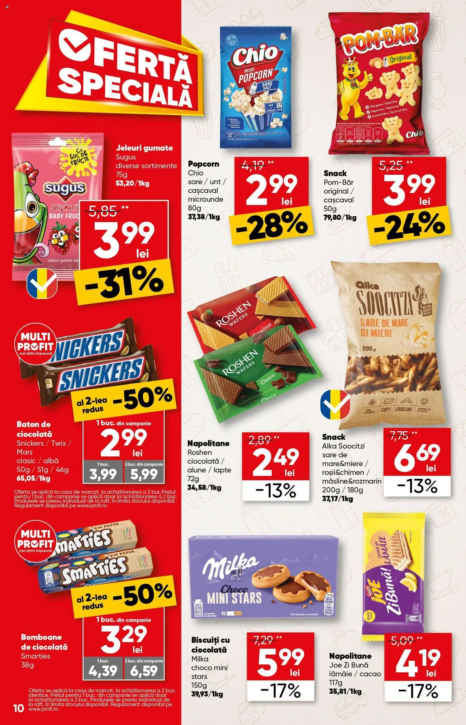 Catalog Profi 21 Ianuarie - 2 Februarie 2026 | Pagina 10 | Produse: Măsline, Lapte, Jeleuri, Lămâie