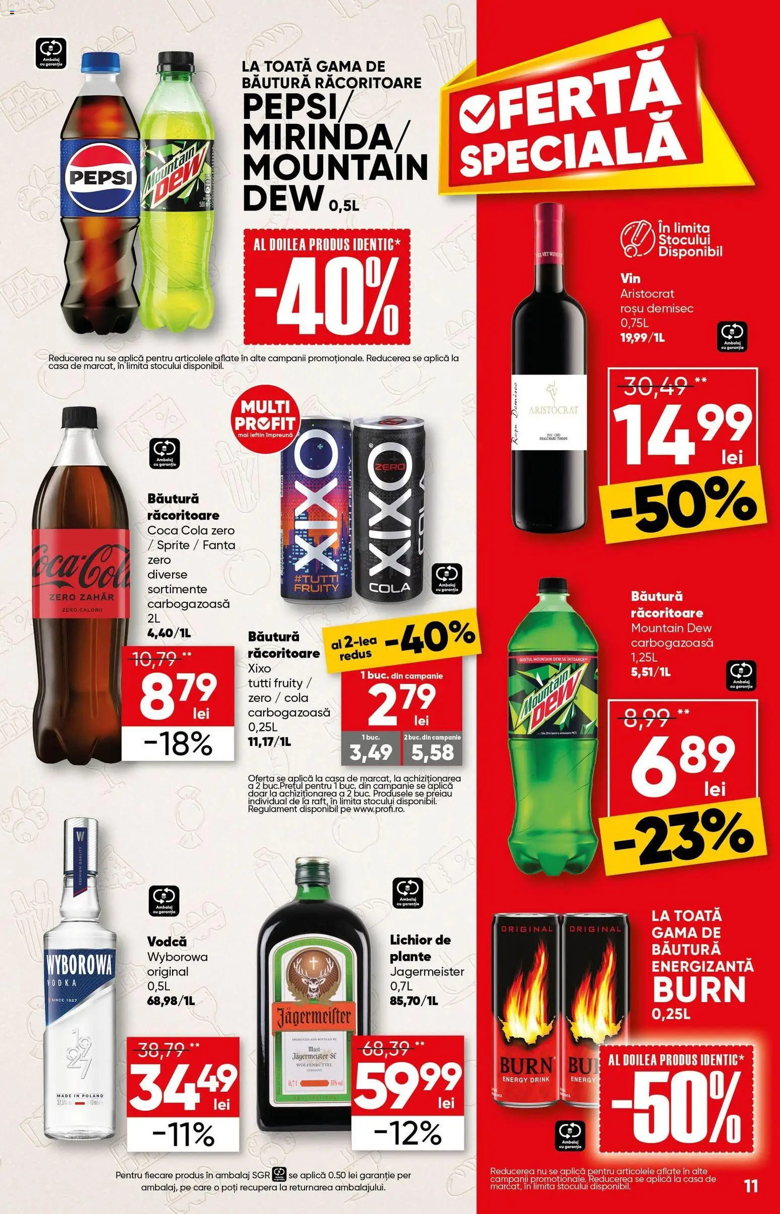 Catalog Profi 21 Ianuarie - 2 Februarie 2026 | Pagina 11 | Produse: Su ısıtıcı, Amerikan servis, Lichior, Vodka