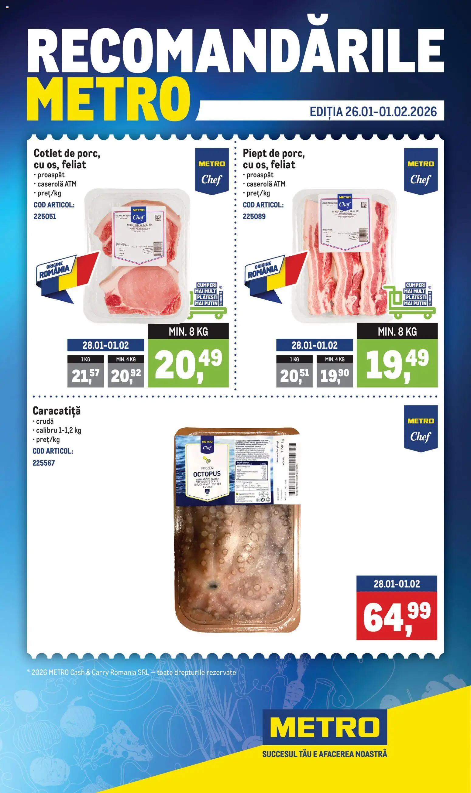 Catalog METRO 26 - 31 Ianuarie 2026 | Pagina 1 | Produse: Lait de coco