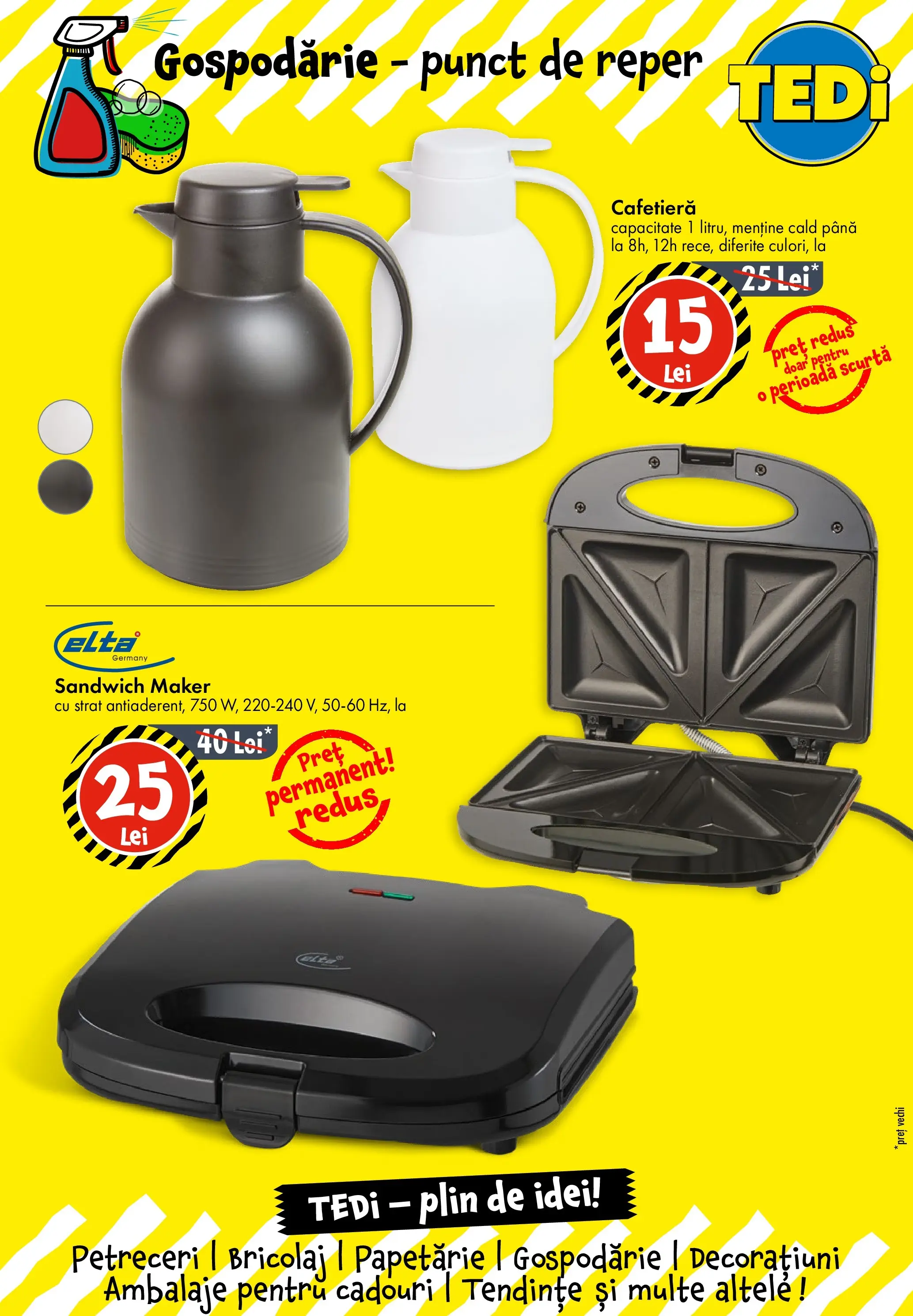 Catalog TEDi 29 Ianuarie - 4 Februarie 2026 | Pagina 10 | Produse: Cafetieră