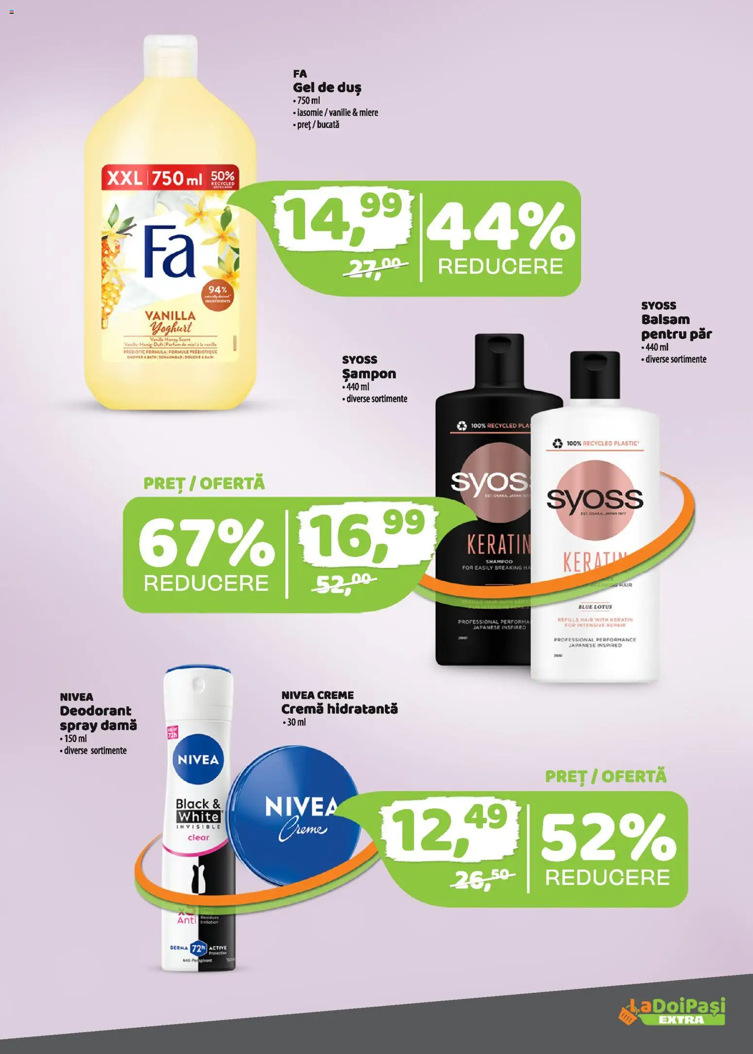 Catalog La Doi Pași 8 - 30 Ianuarie 2026 | Pagina 10 | Produse: Duș, Șampon, Balsam, Cremă