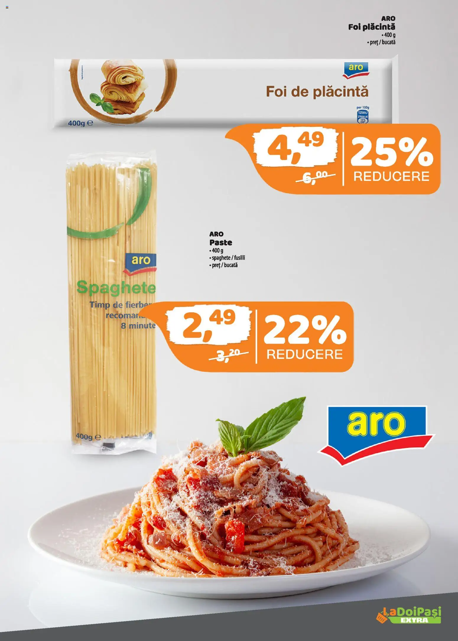 Catalog La Doi Pași 8 - 30 Ianuarie 2026 | Pagina 12 | Produse: Plăcintă, Paste