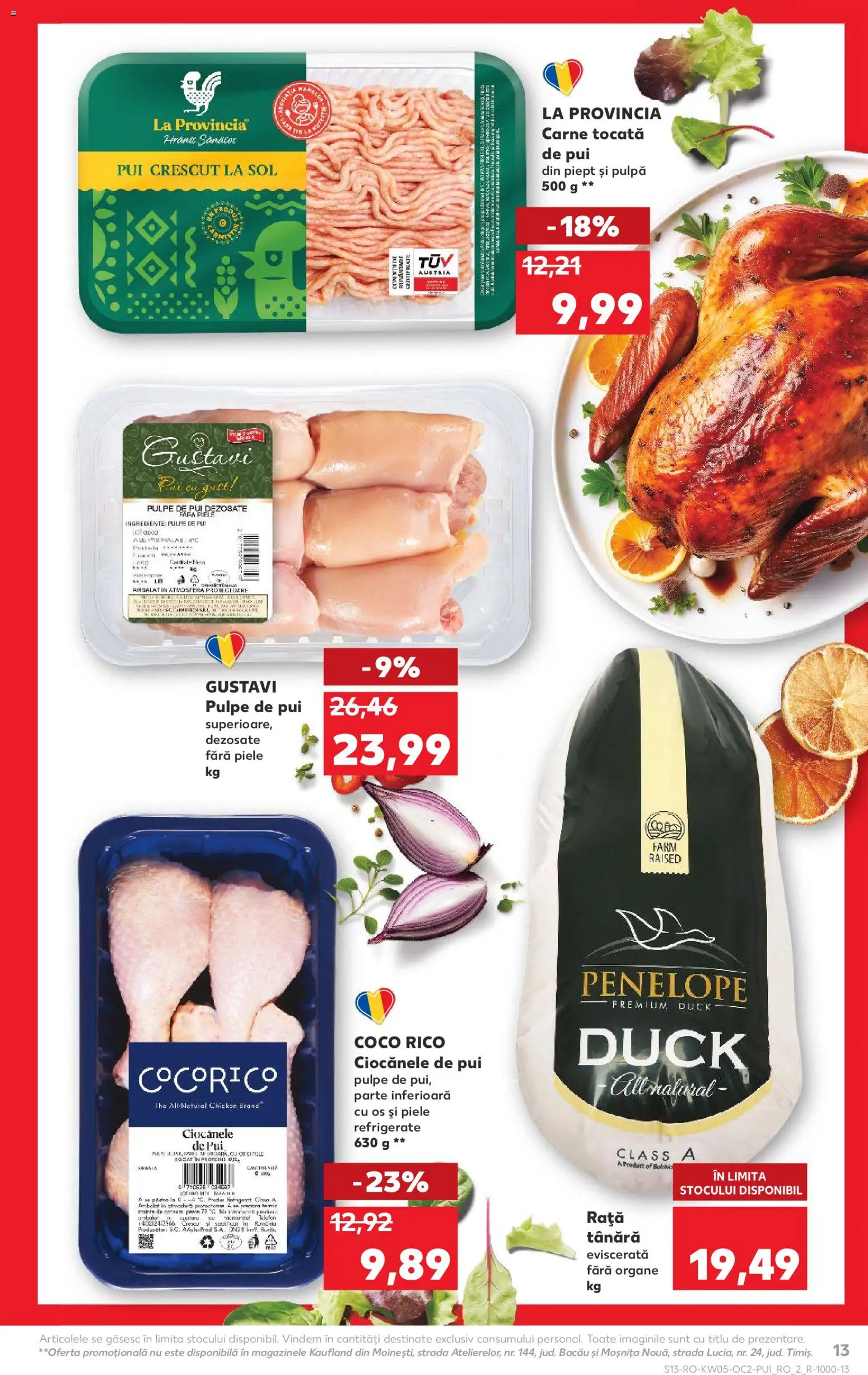 Catalog Kaufland 28 Ianuarie - 2 Februarie 2026 | Pagina 13 | Produse: Masaüstü kılıfı, Hacıyatmaz Kedi Oyuncağı, Kedi Oyun Alanları, Carne tocată