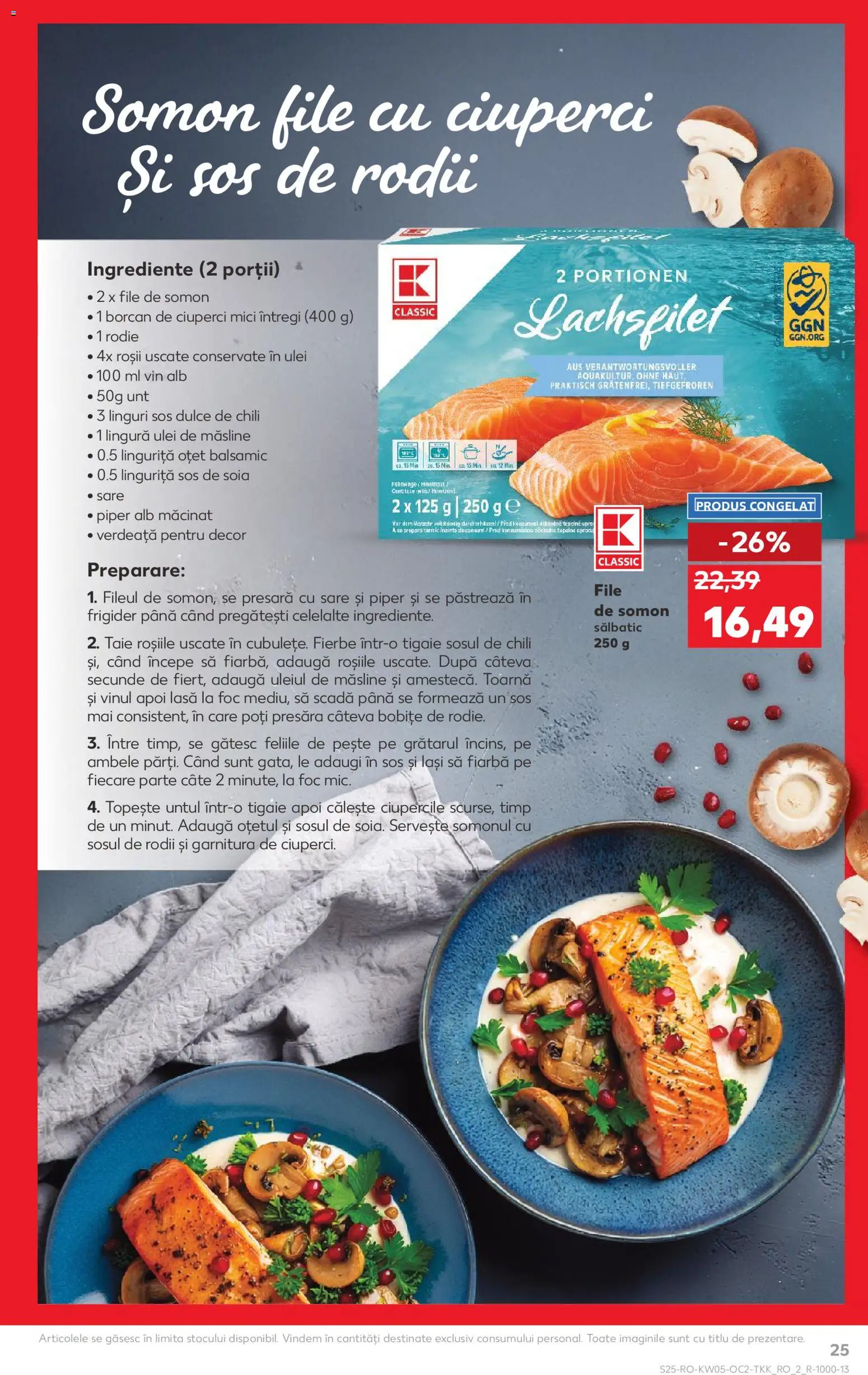 Catalog Kaufland 28 Ianuarie - 2 Februarie 2026 | Pagina 25 | Produse: Linguri, Mici, Vin, Pește