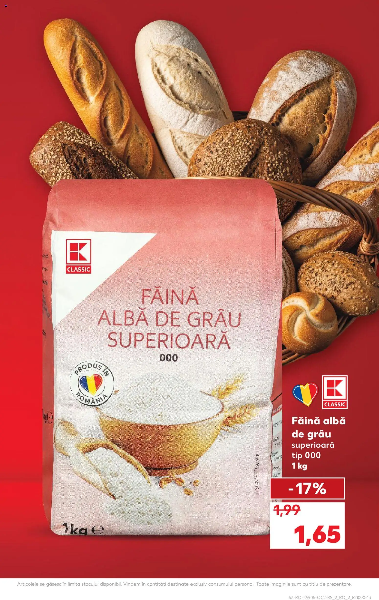 Catalog Kaufland 28 Ianuarie - 2 Februarie 2026 | Pagina 3 | Produse: Făină