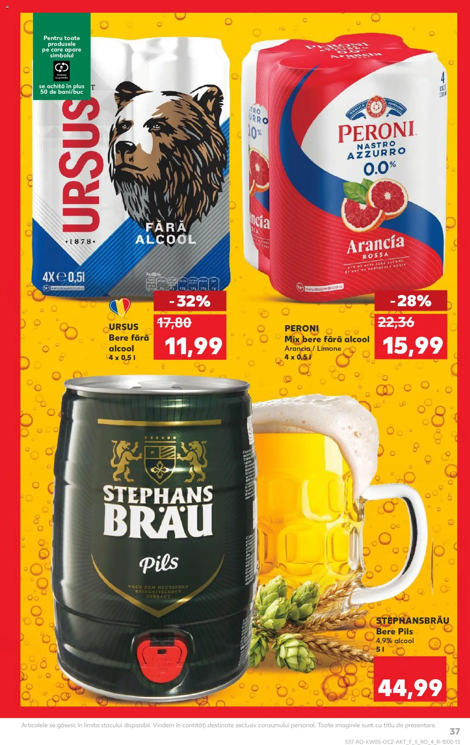 Catalog Kaufland 28 Ianuarie - 2 Februarie 2026 | Pagina 37 | Produse: Pară, Bere