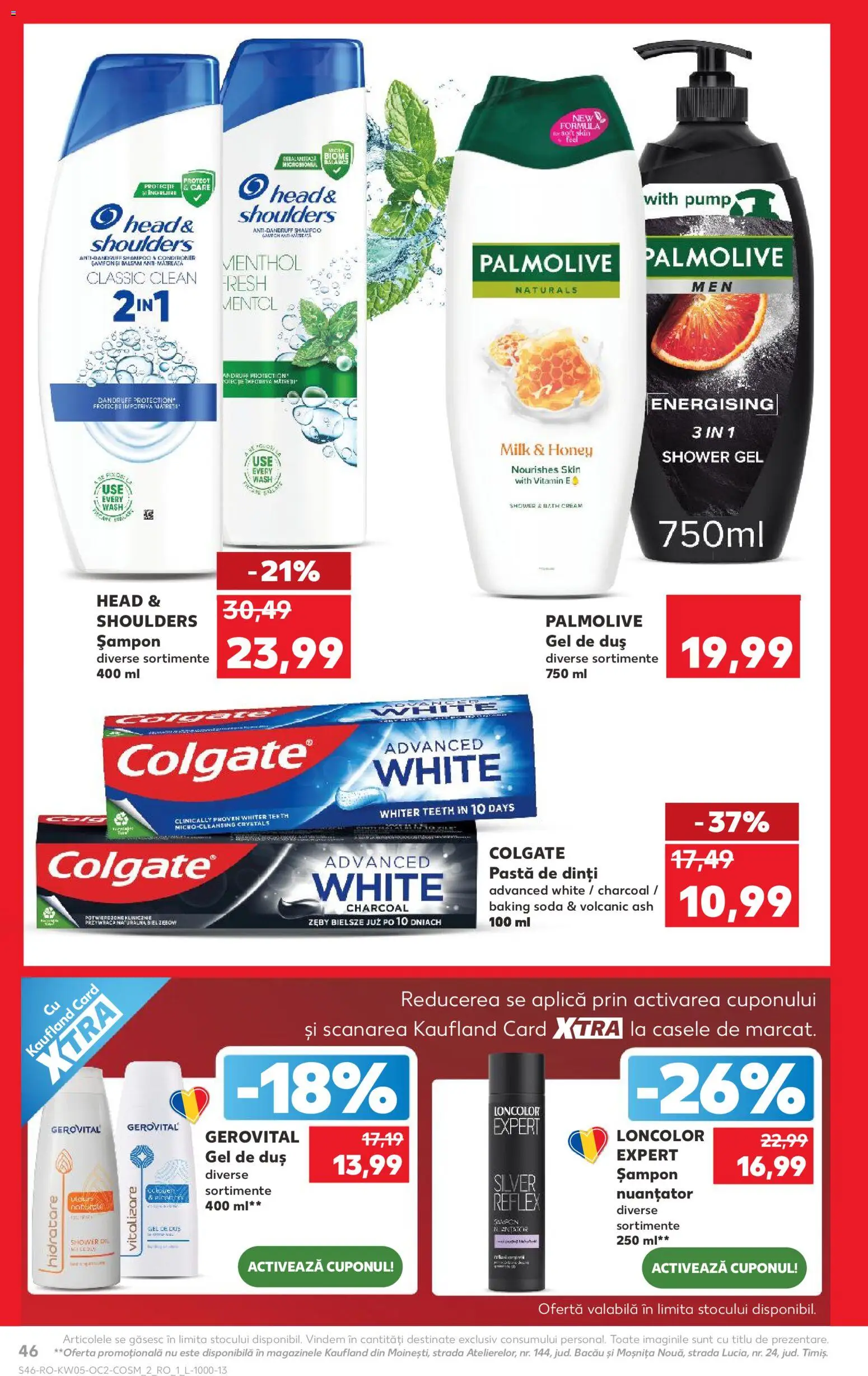 Catalog Kaufland 28 Ianuarie - 2 Februarie 2026 | Pagina 46 | Produse: Pomelo, Duș, Șampon, Gel de duș