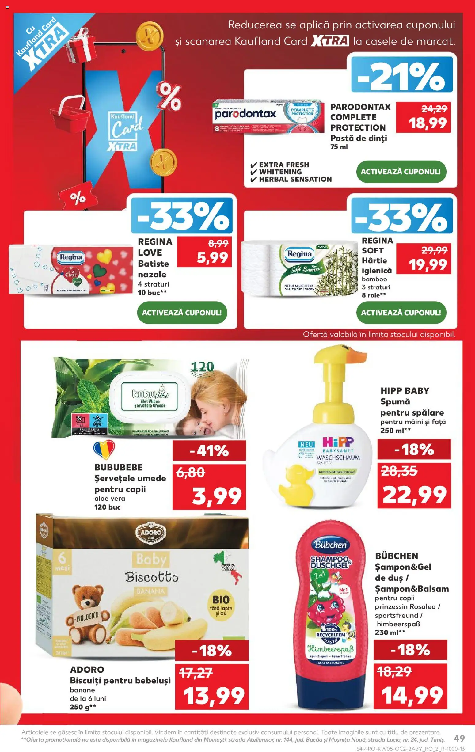 Catalog Kaufland 28 Ianuarie - 2 Februarie 2026 | Pagina 49 | Produse: Aloe vera, Role, Duș, Pastă de dinți