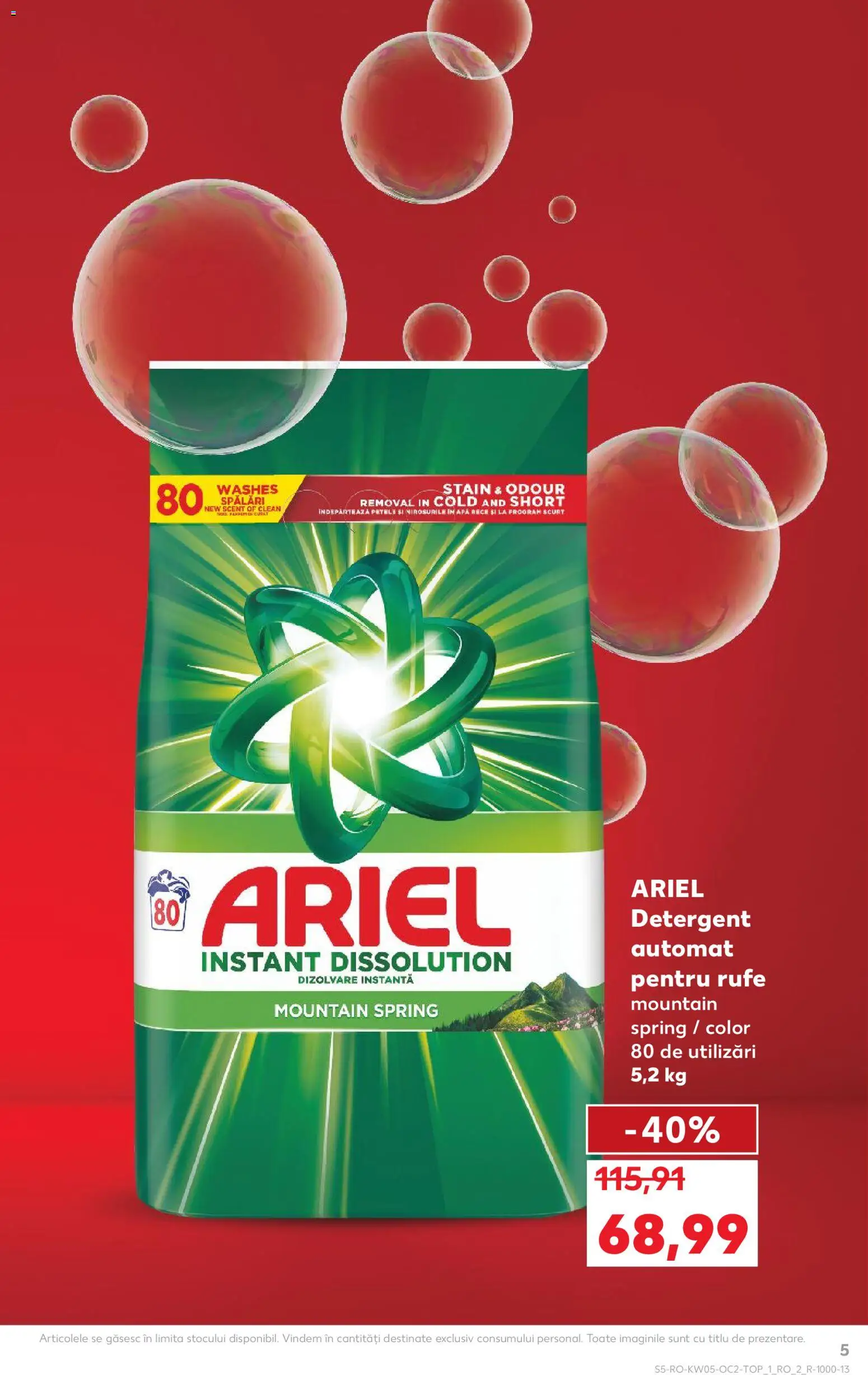 Catalog Kaufland 28 Ianuarie - 2 Februarie 2026 | Pagina 5 | Produse: Pomelo, Kedi Ödül Oyuncakları, Detergent