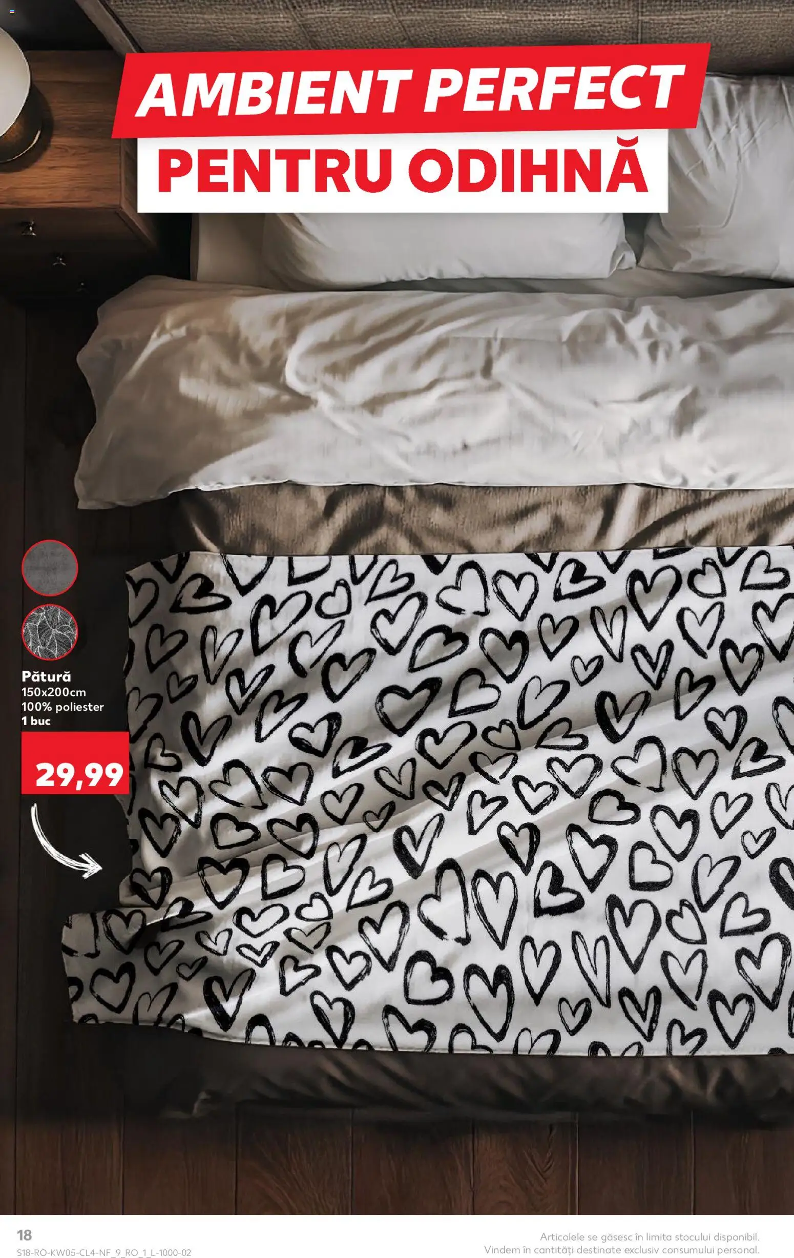 Catalog Kaufland 28 Ianuarie - 2 Februarie 2026 | Pagina 18 | Produse: Pătură