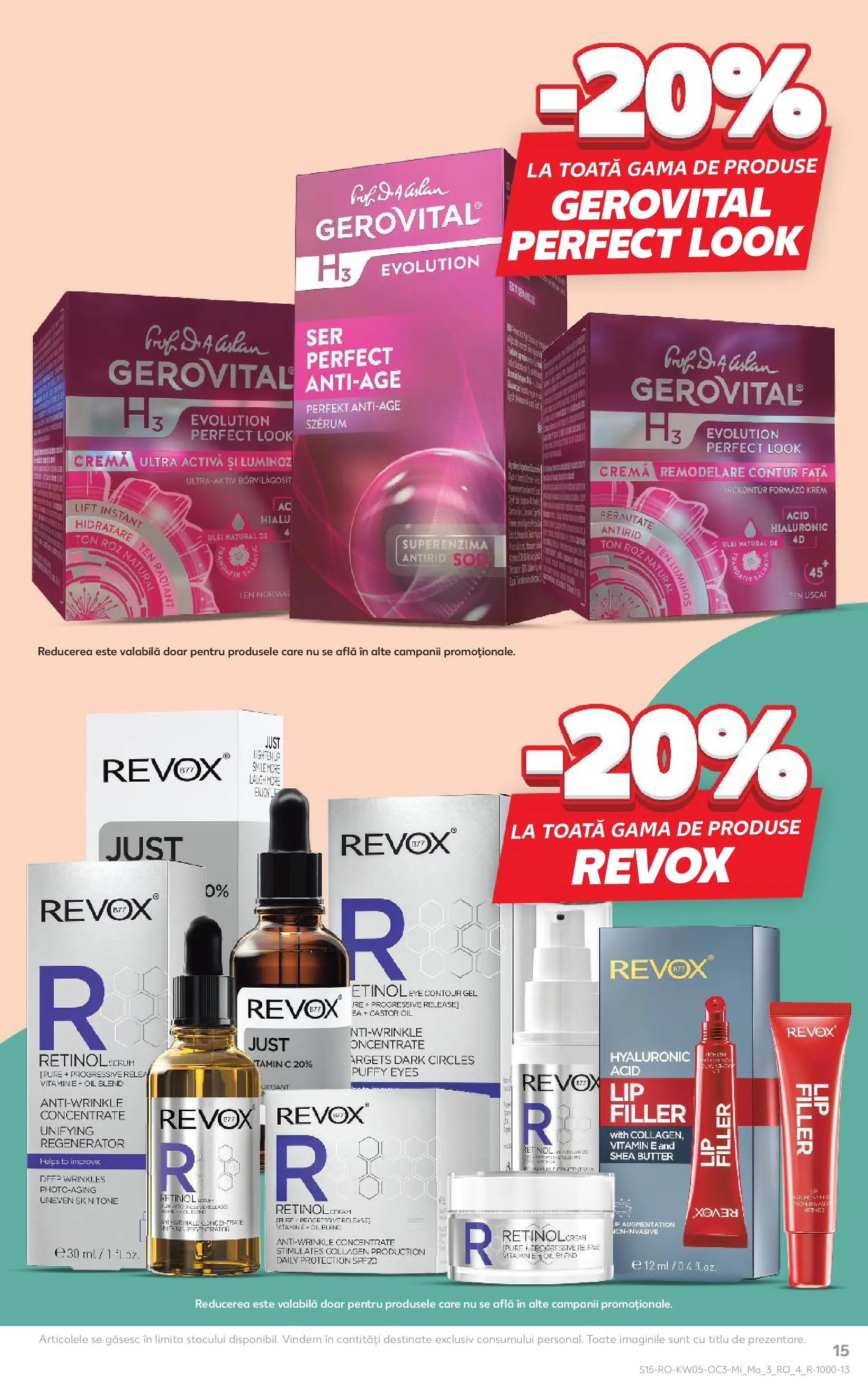 Catalog Kaufland 28 Ianuarie - 2 Februarie 2026 | Pagina 15 | Produse: Serum, Cremă, Ulei