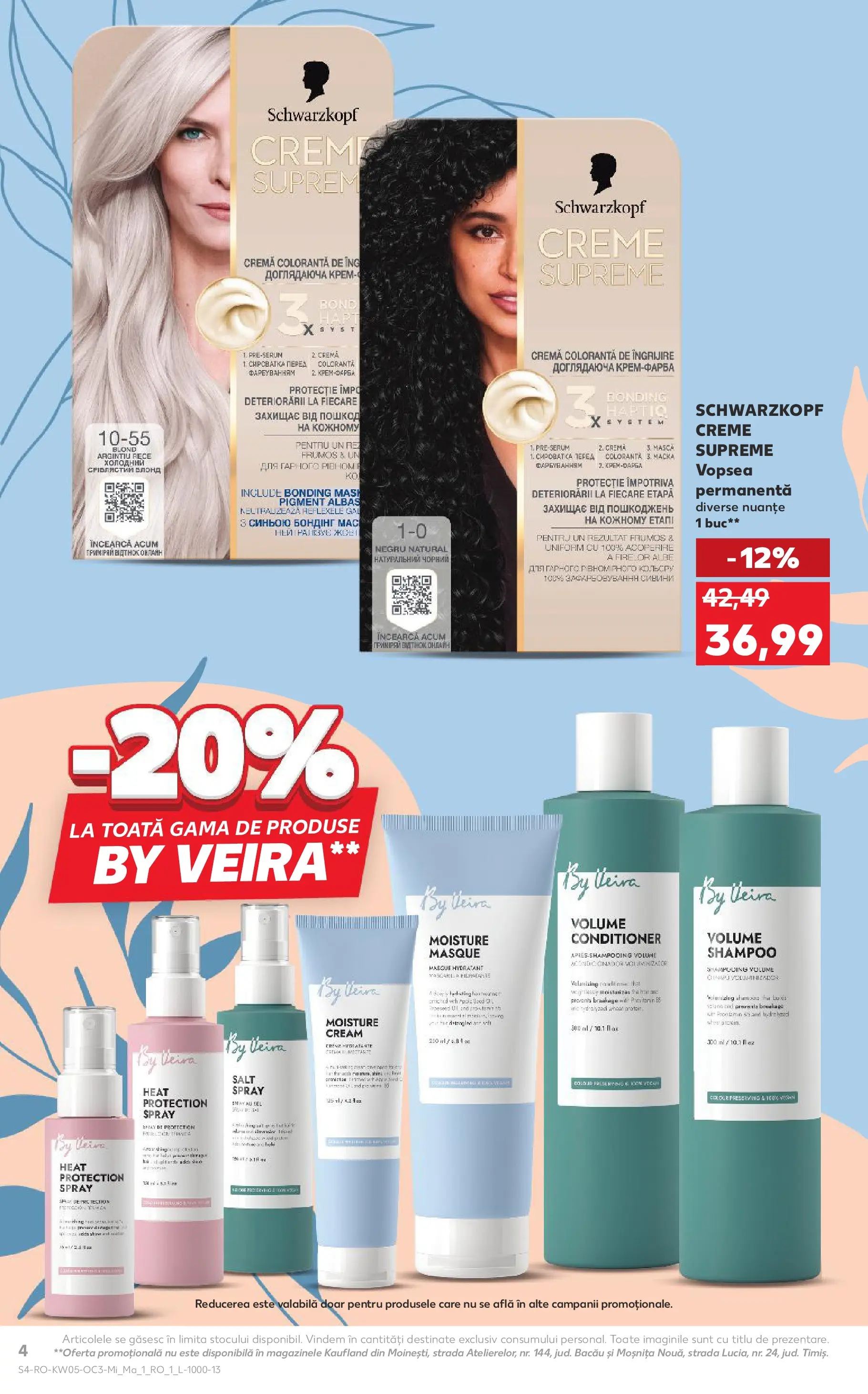 Catalog Kaufland 28 Ianuarie - 2 Februarie 2026 | Pagina 4 | Produse: Serum, Vopsea, Cremă