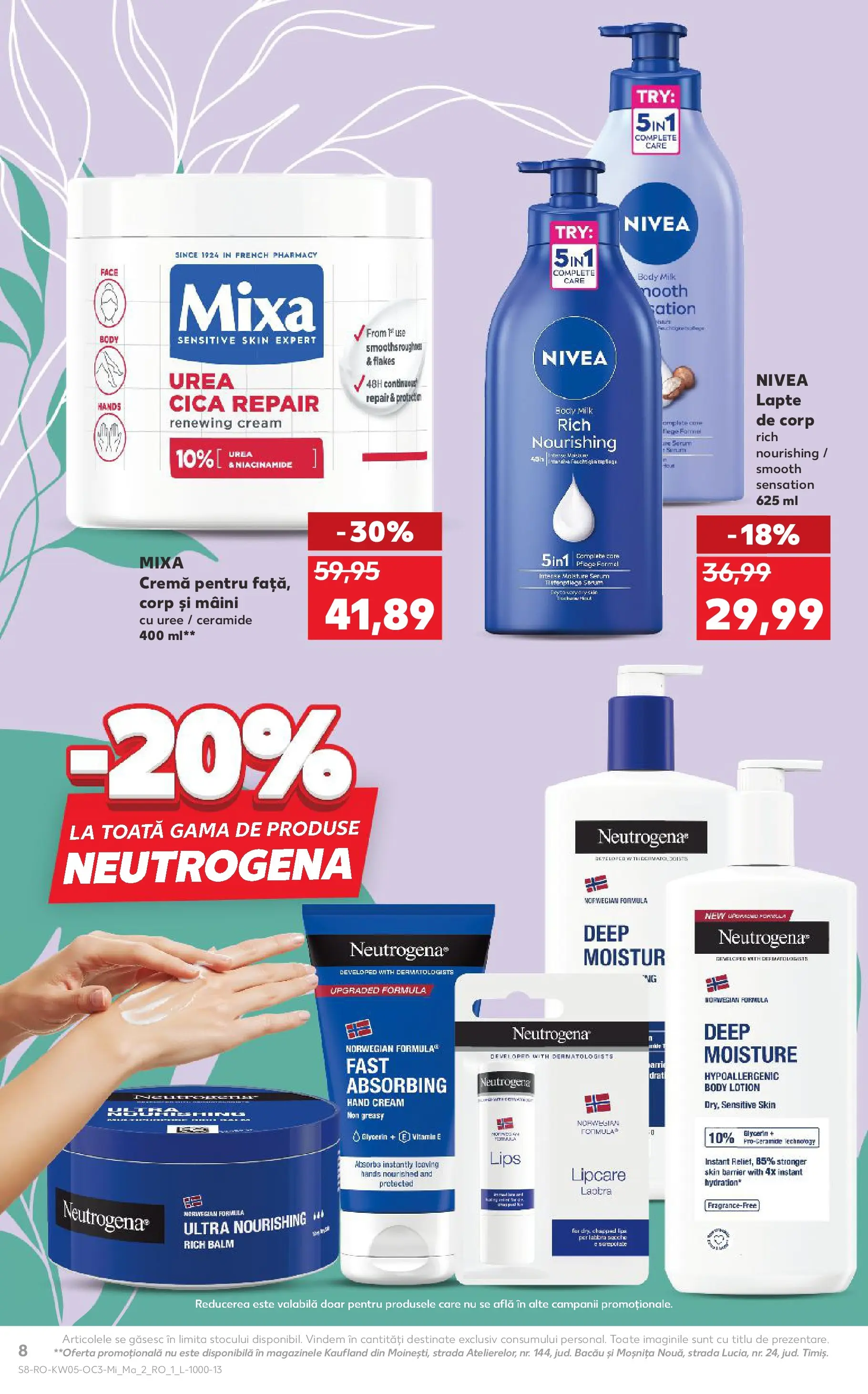 Catalog Kaufland 28 Ianuarie - 2 Februarie 2026 | Pagina 8 | Produse: Serum, Lapte, Cremă, Lapte de corp