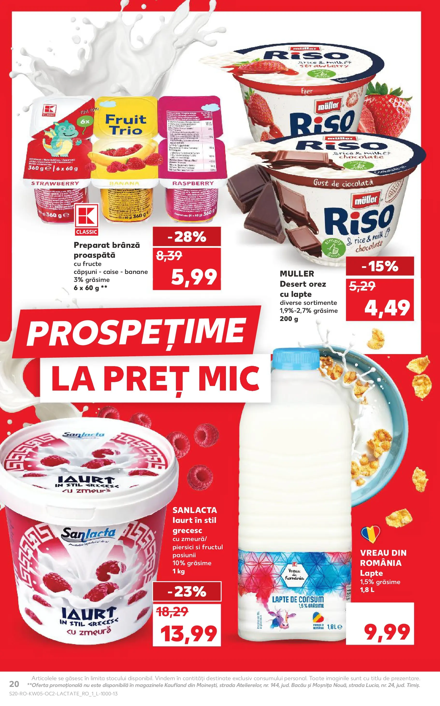 Catalog Kaufland 28 Ianuarie - 2 Februarie 2026 | Pagina 20 | Produse: Lapte, Brânză, Ciocolată, Orez