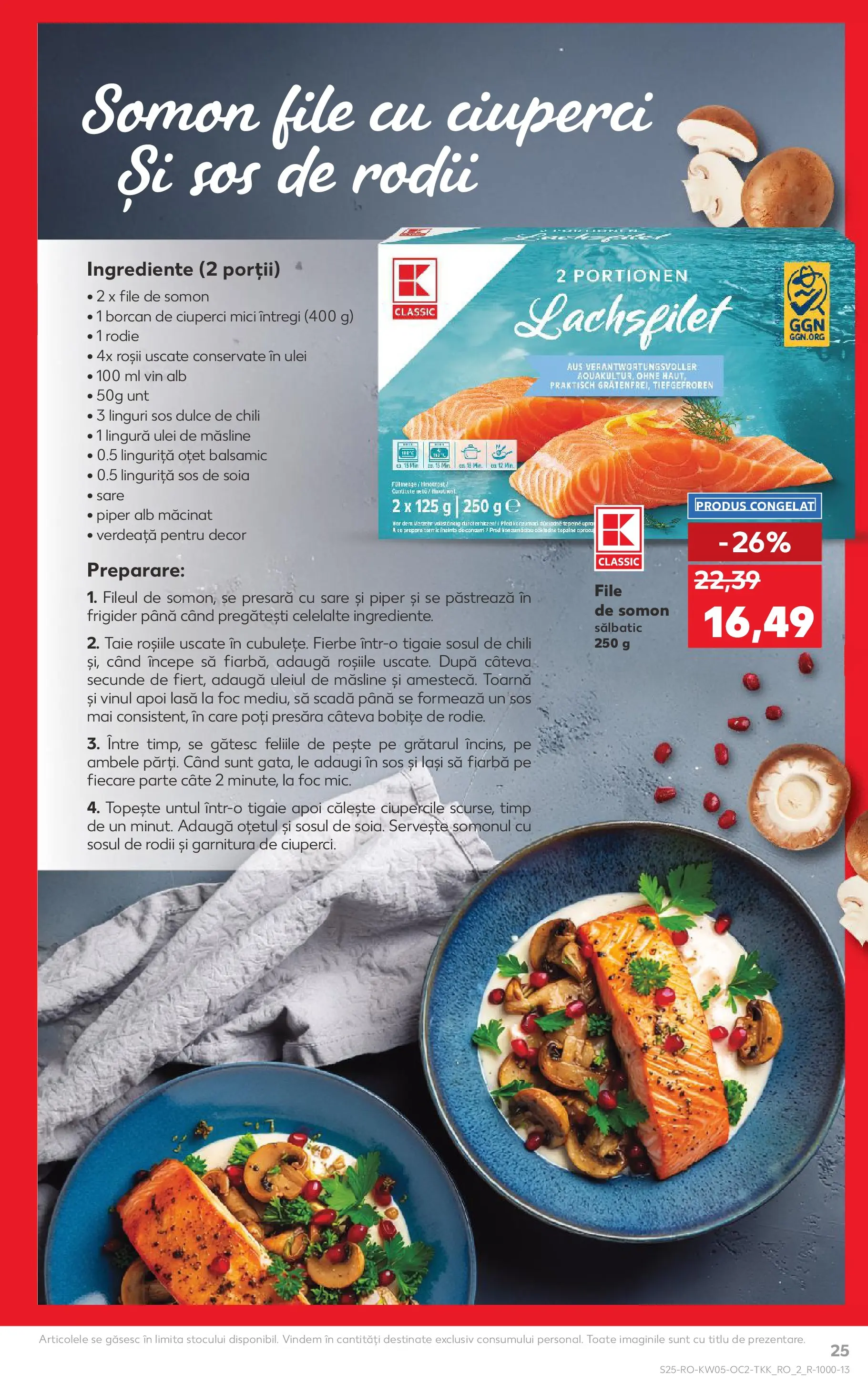 Catalog Kaufland 28 Ianuarie - 2 Februarie 2026 | Pagina 25 | Produse: Linguri, Roșii, Sos, Verdeață